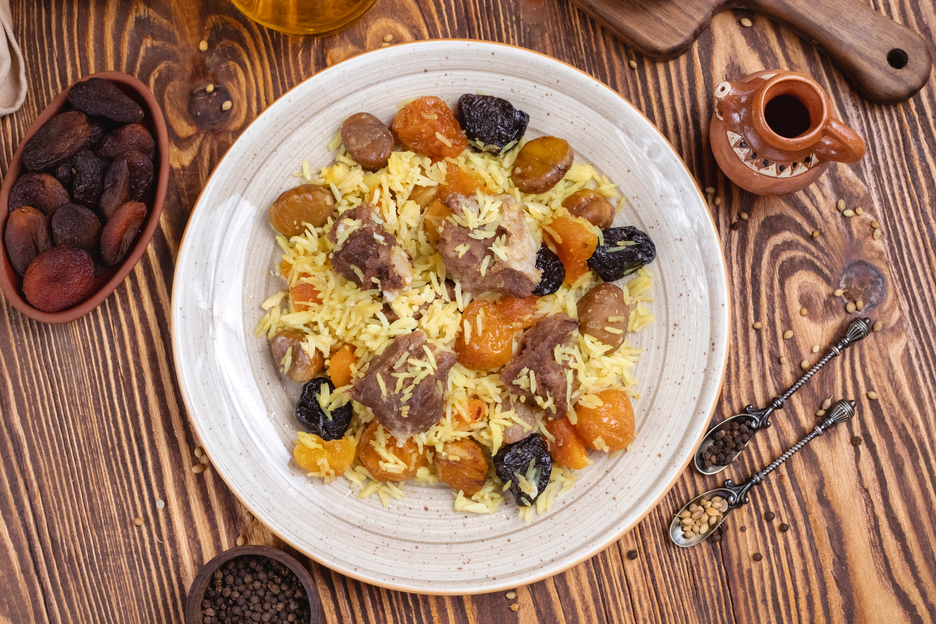 Afghani Kabuli Pulao with Tender Lamb and Golden Raisins