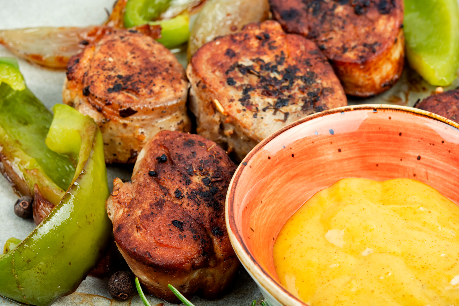 African Hazel Cocoa Spiced Chicken with Plantain Mash