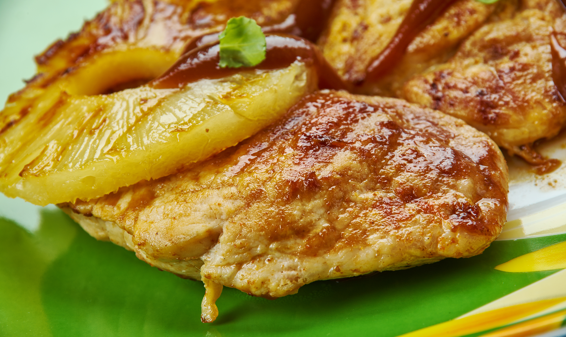 African Peri Peri Chicken with Grilled Pineapple Salsa