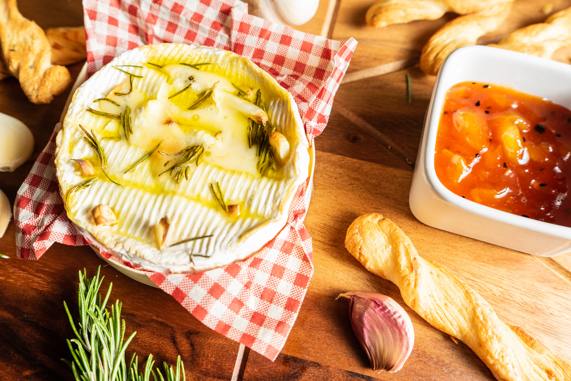 Argentine Provolone al Horno with Oregano and Olive Oil