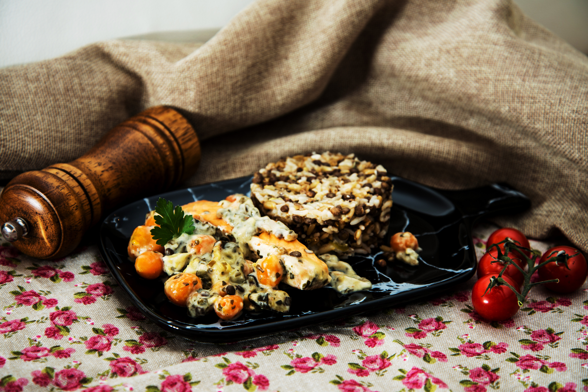 Armenian Apricot and Pistachio Couscous Pilaf with Toasted Almonds