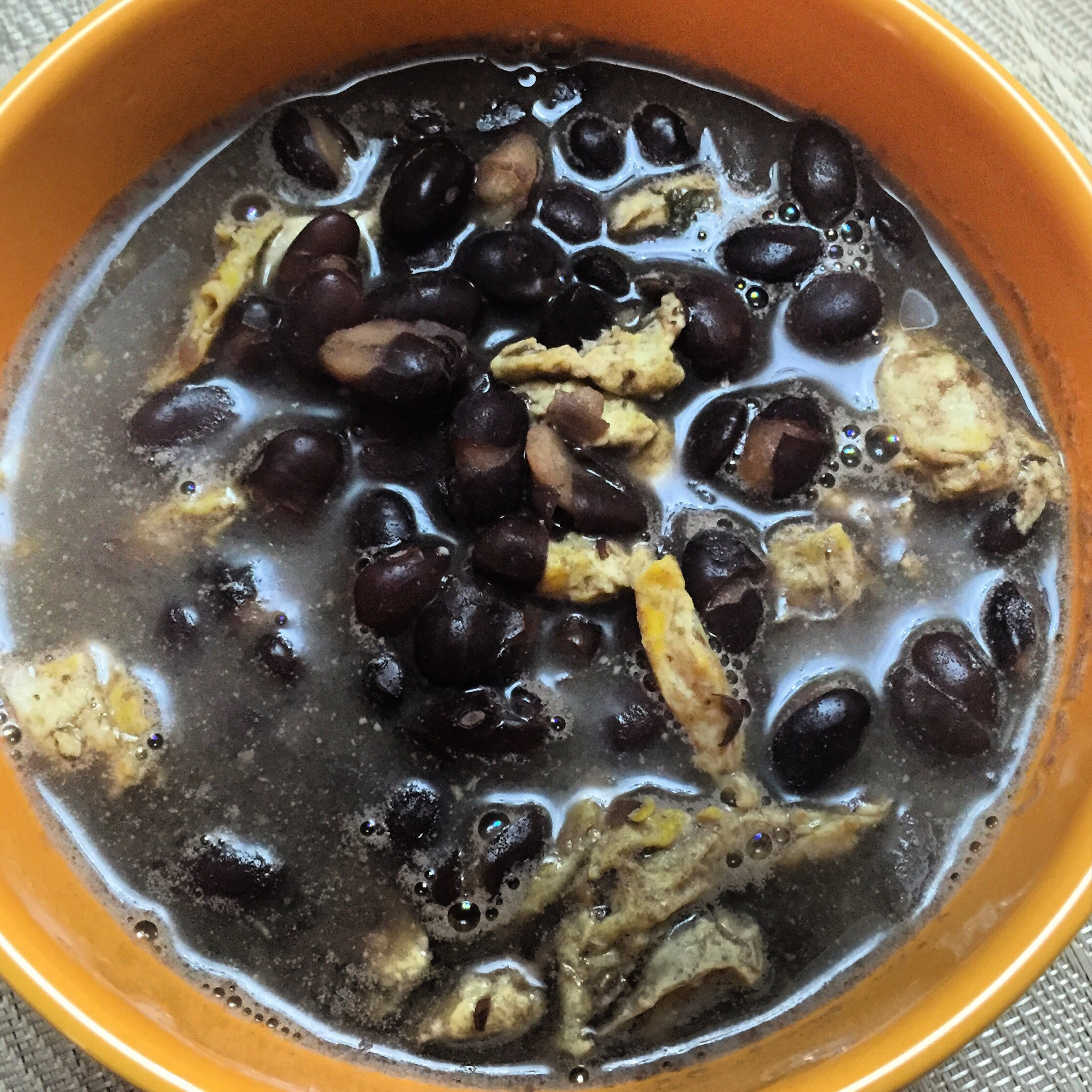 Aromatic Cuban Black Bean Soup with Orange Mojo