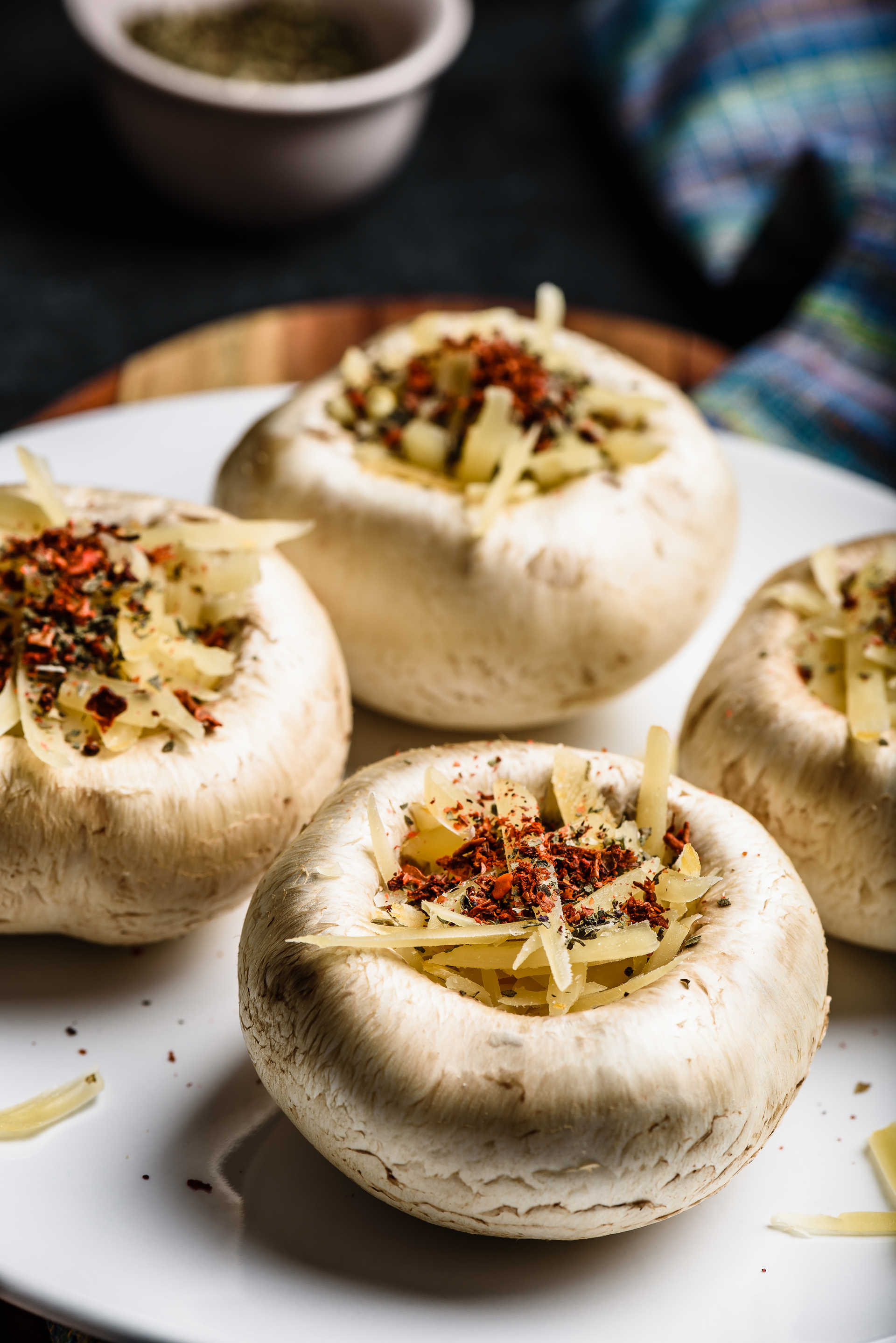Aromatic Georgian Khinkali with Mushroom and Walnut Filling