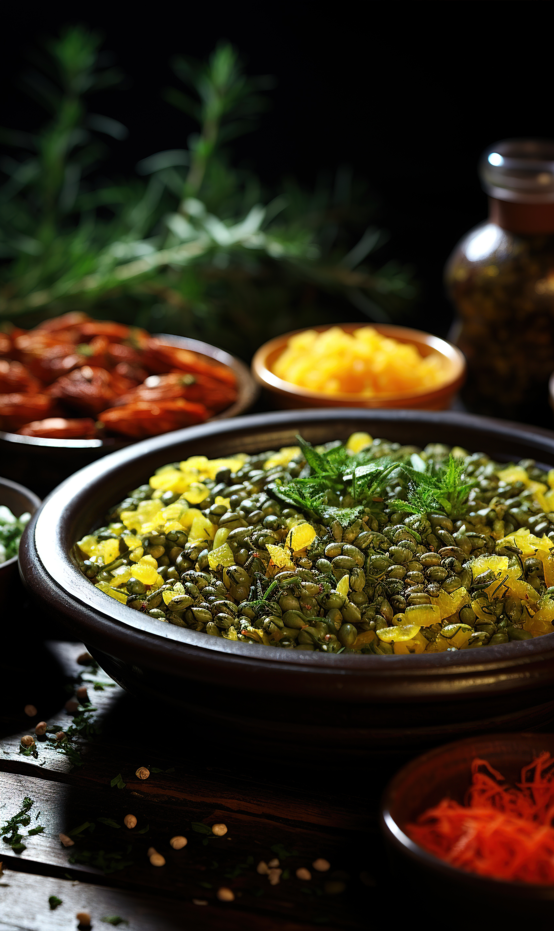 Aromatic Indian Curry Leaf Rice with Lentils and Mustard Seeds