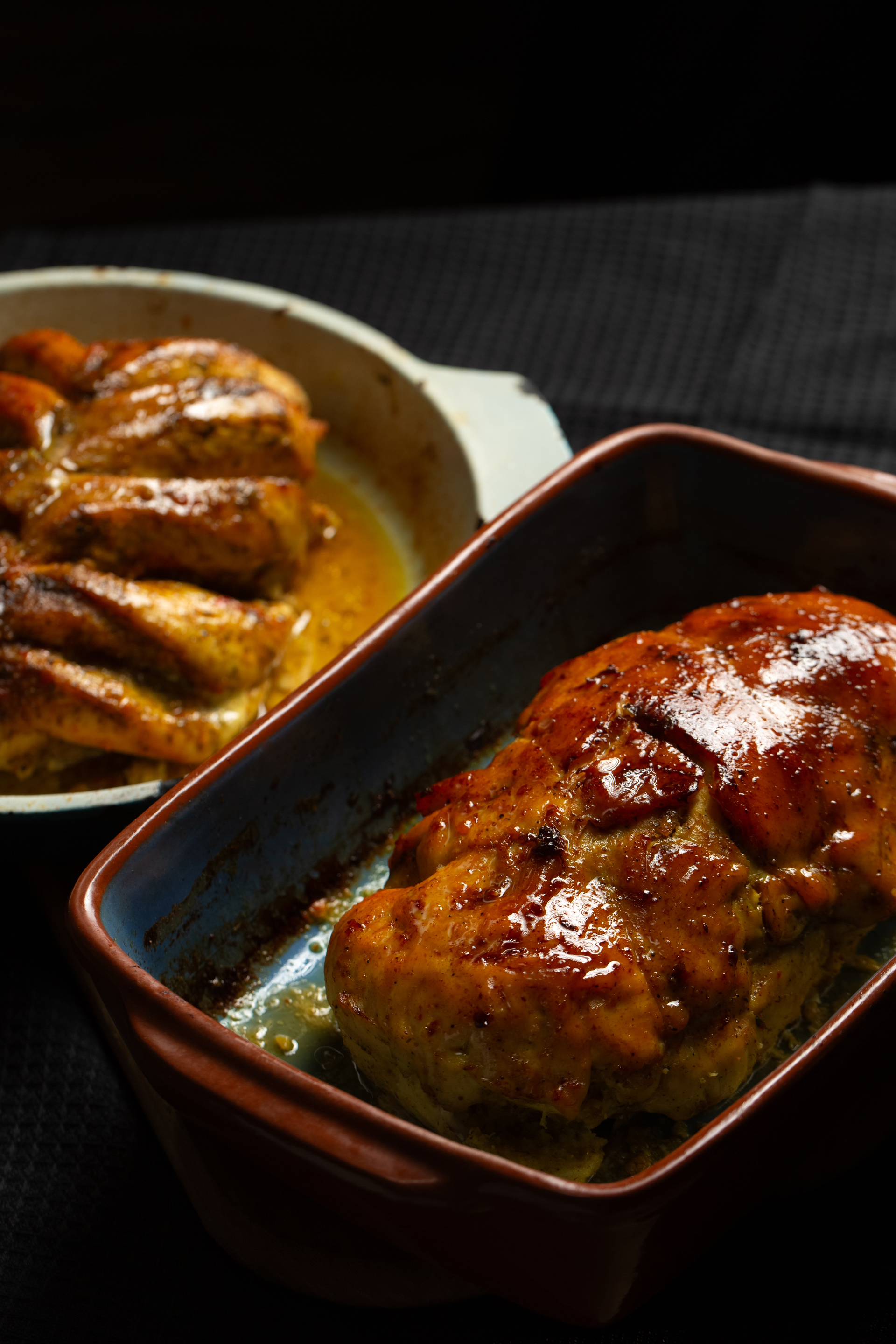 Aromatic Indian Malabar Ghee Roast Chicken