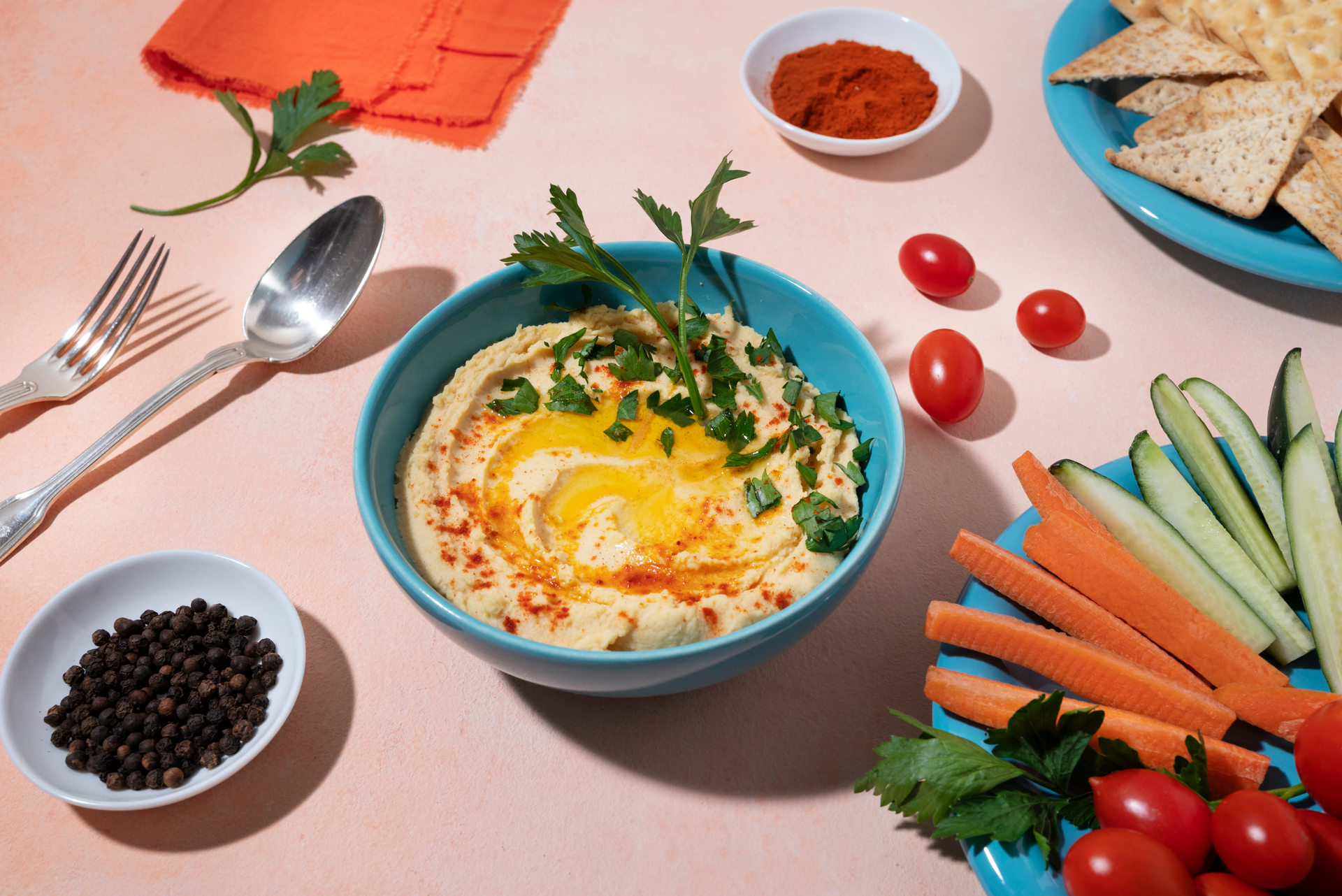 Aromatic Lebanese Fatteh with Chickpeas and Yogurt