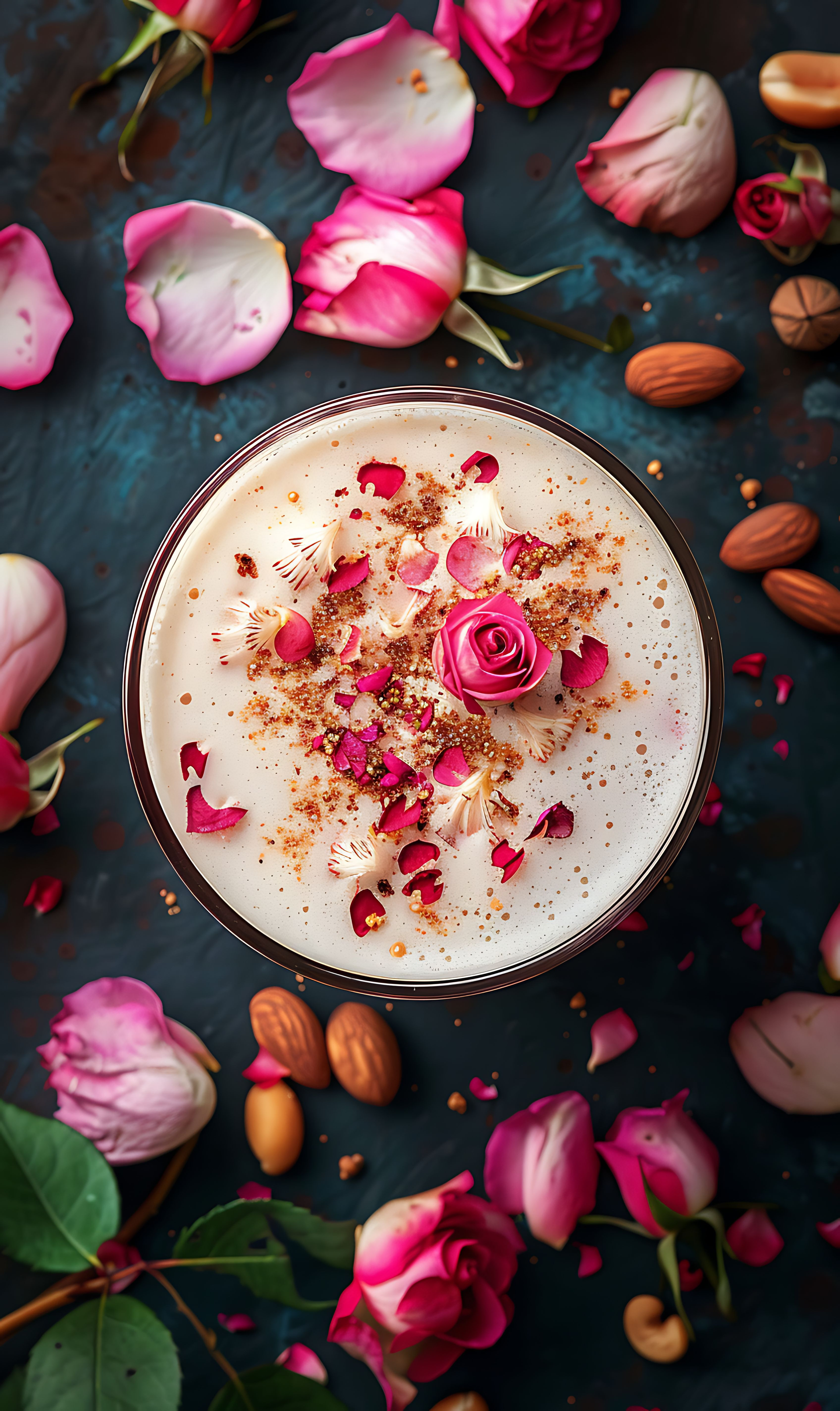 Aromatic Lebanese Rose Petal Lamb with Mint Yogurt Drizzle