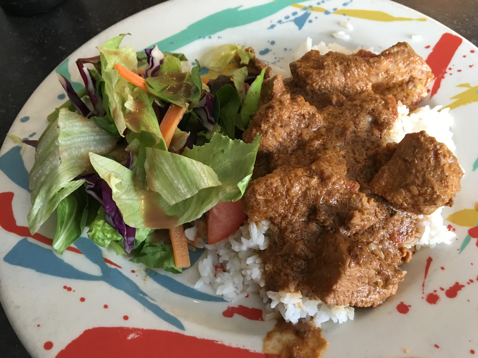 Aromatic Malay Beef Rendang with Coconut Rice
