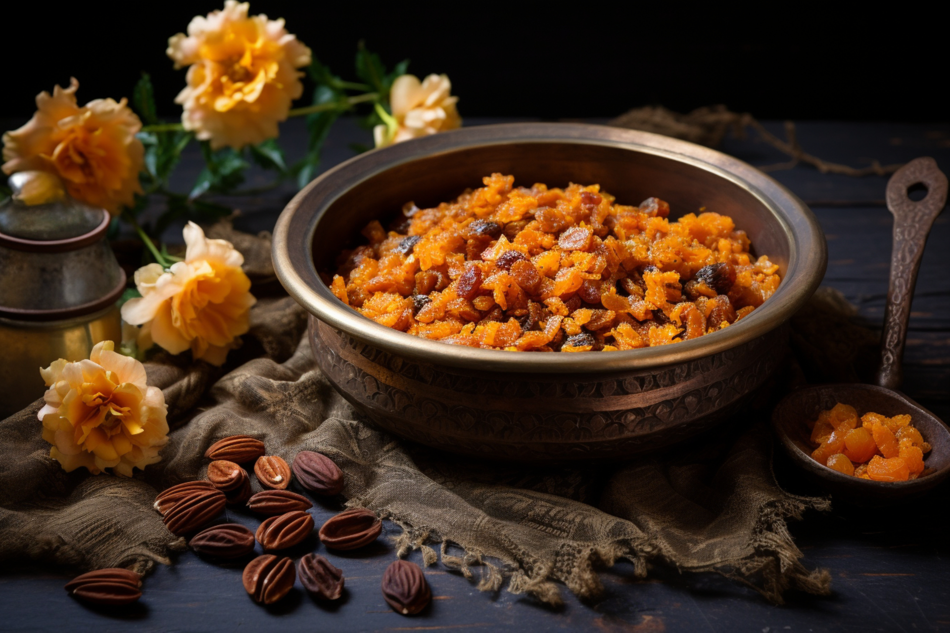 Aromatic Moroccan Spiced Couscous with Dried Apricots