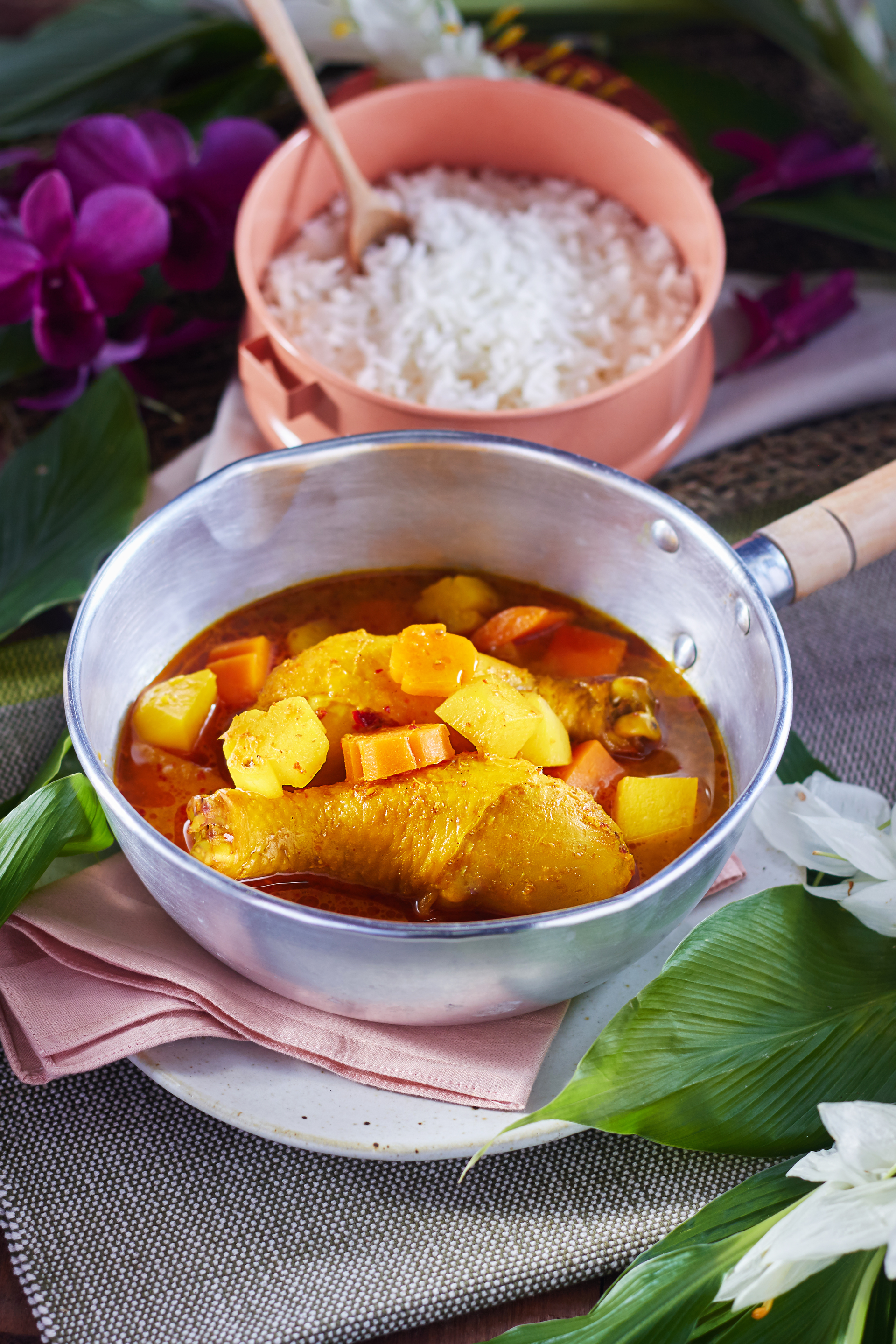 Aromatic Panamanian Sancocho with Root Vegetables