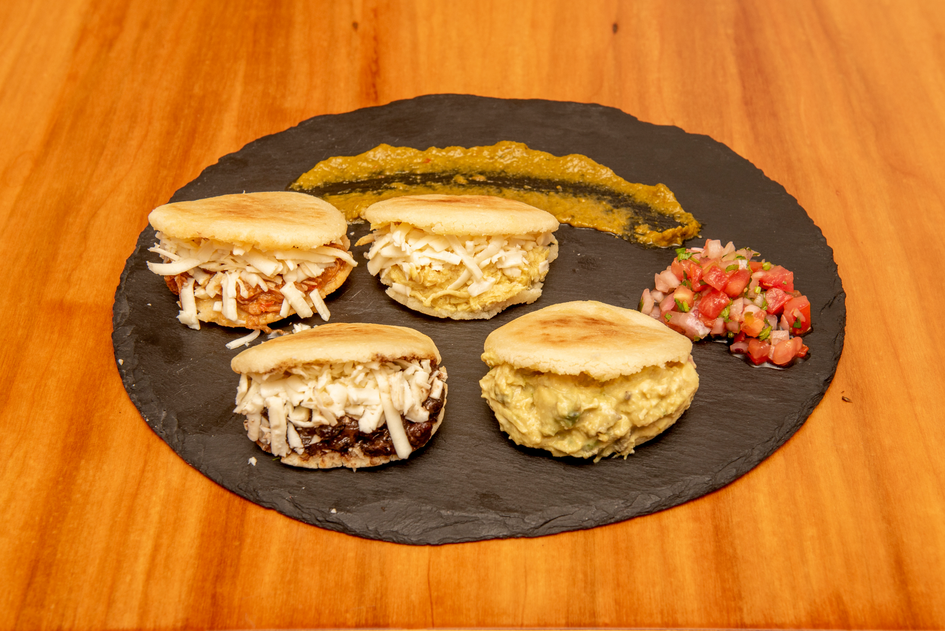 Aromatic Venezuelan Reina Pepiada Arepa