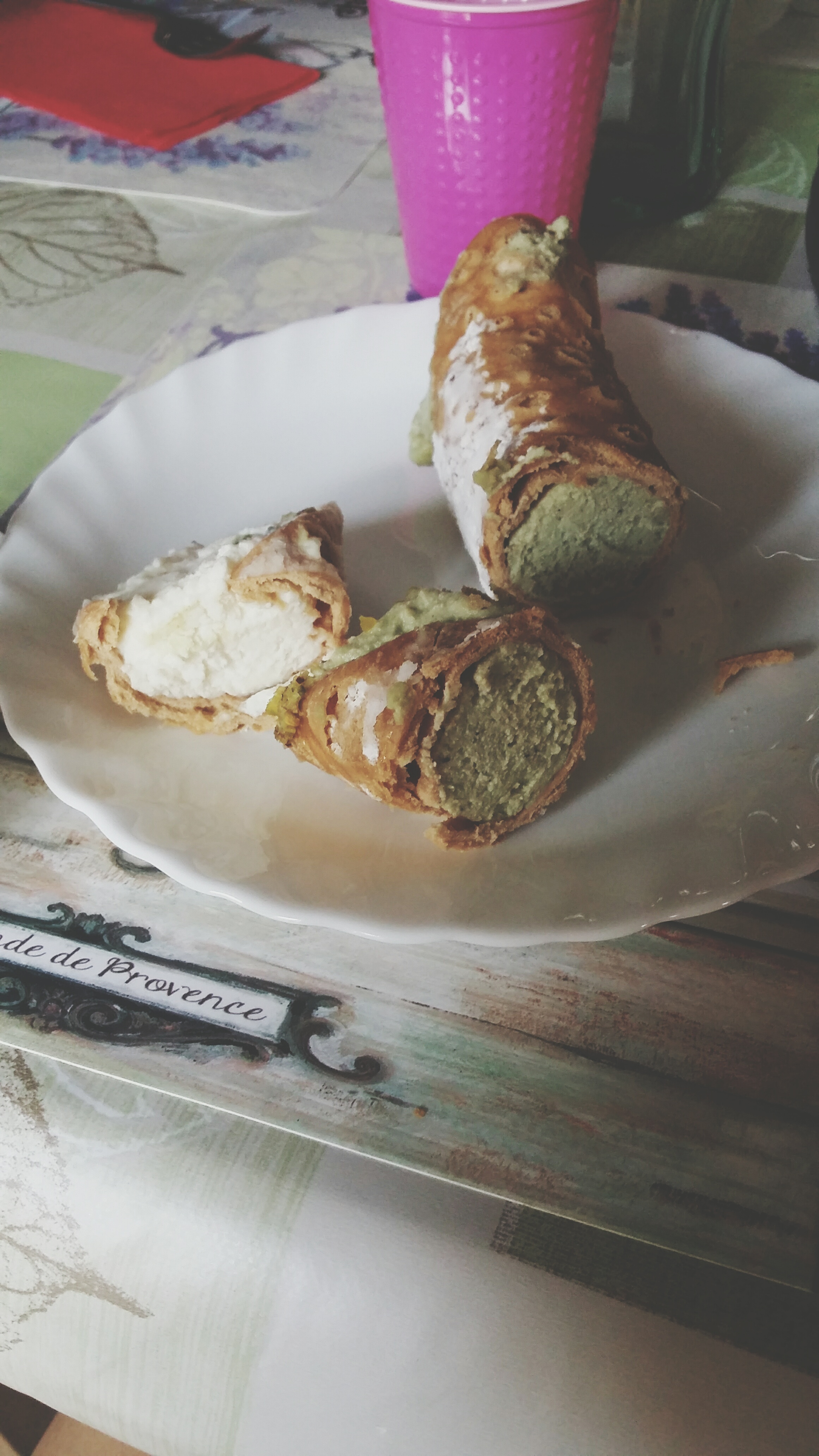 Artisanal Brioche with Lemon Ricotta and Pistachio Dust