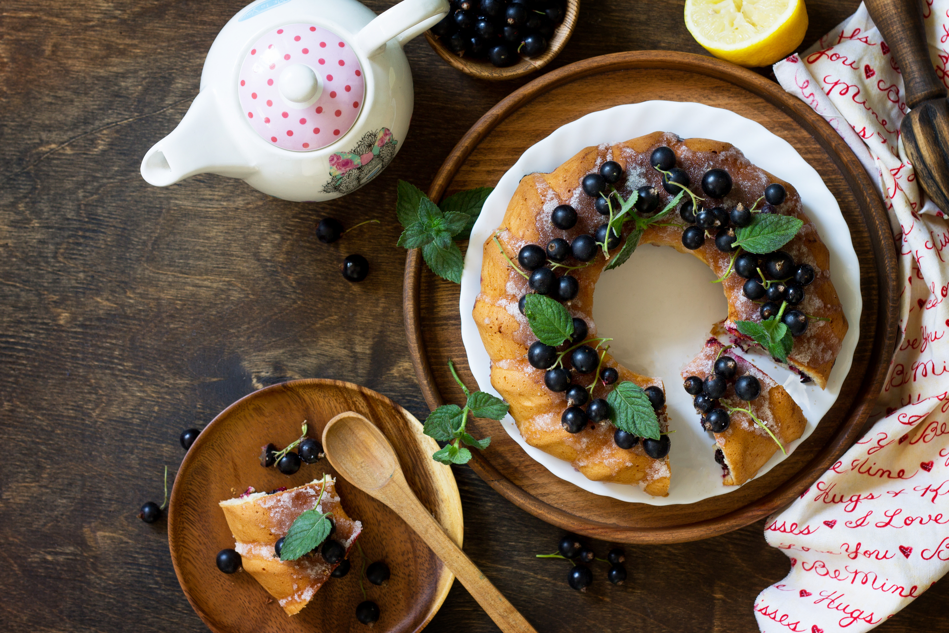 Austrian Alpine Kaiserschmarrn with Blueberry Compote