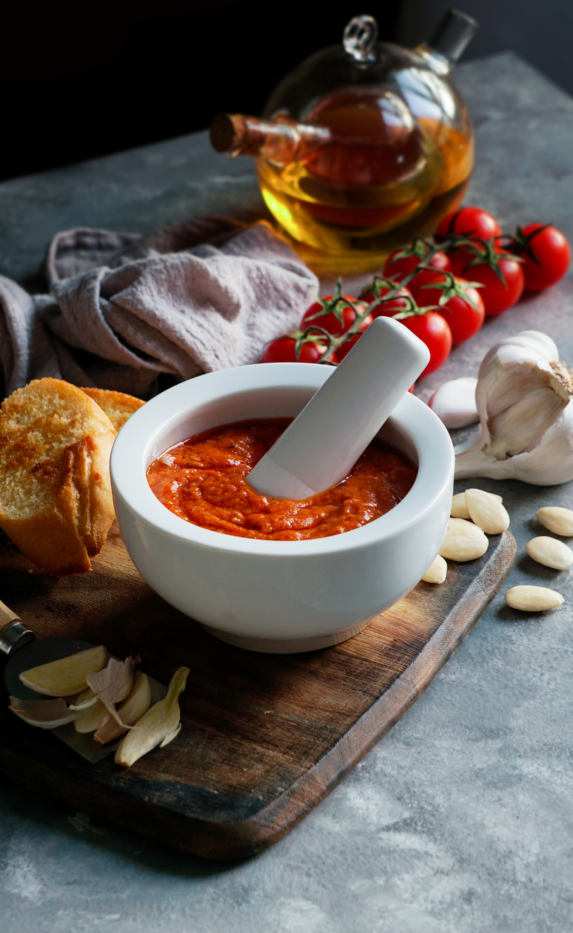 Balkan Ajvar with Roasted Red Peppers and Garlic