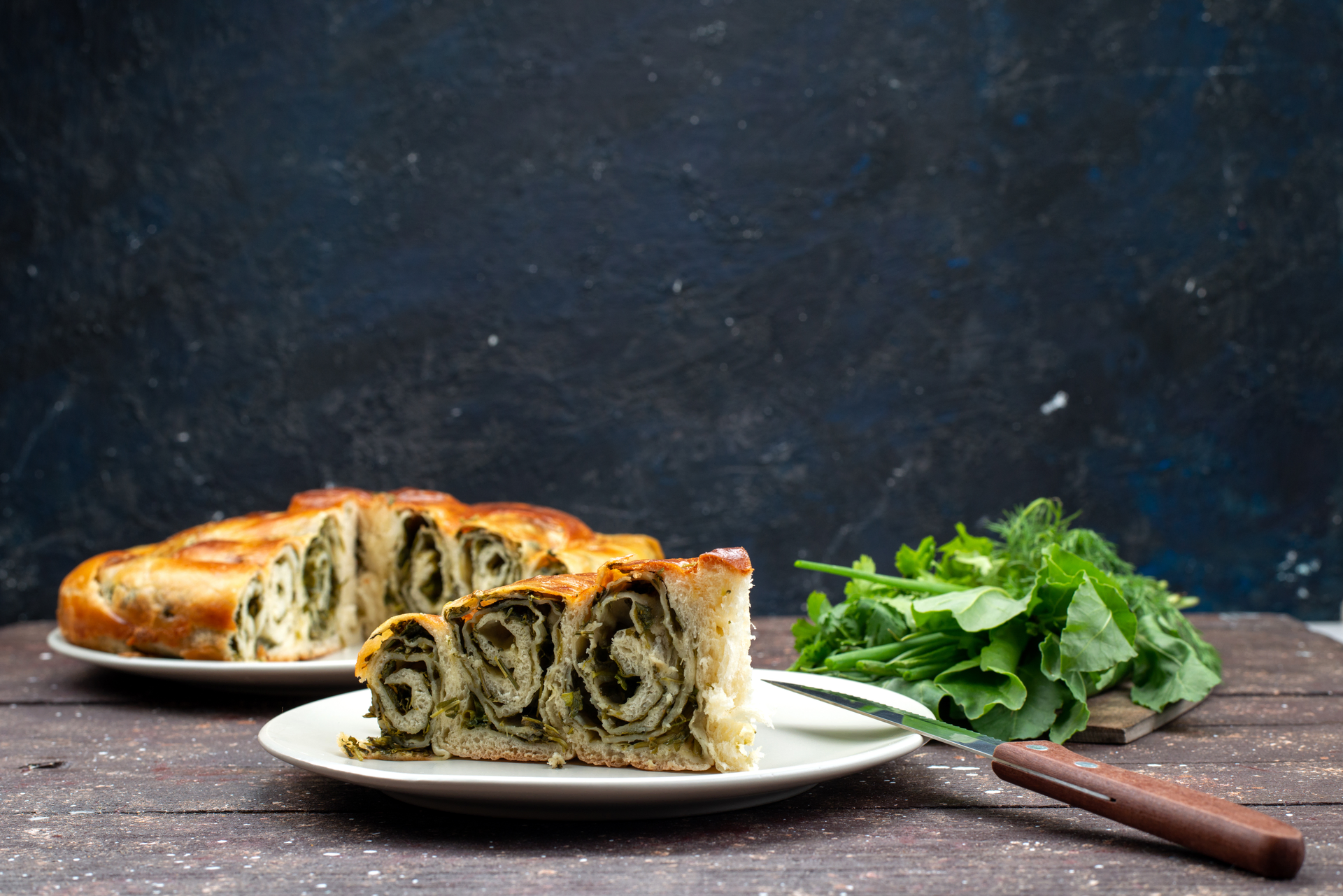 Balkan Burek with Savory Spinach and Feta Filling