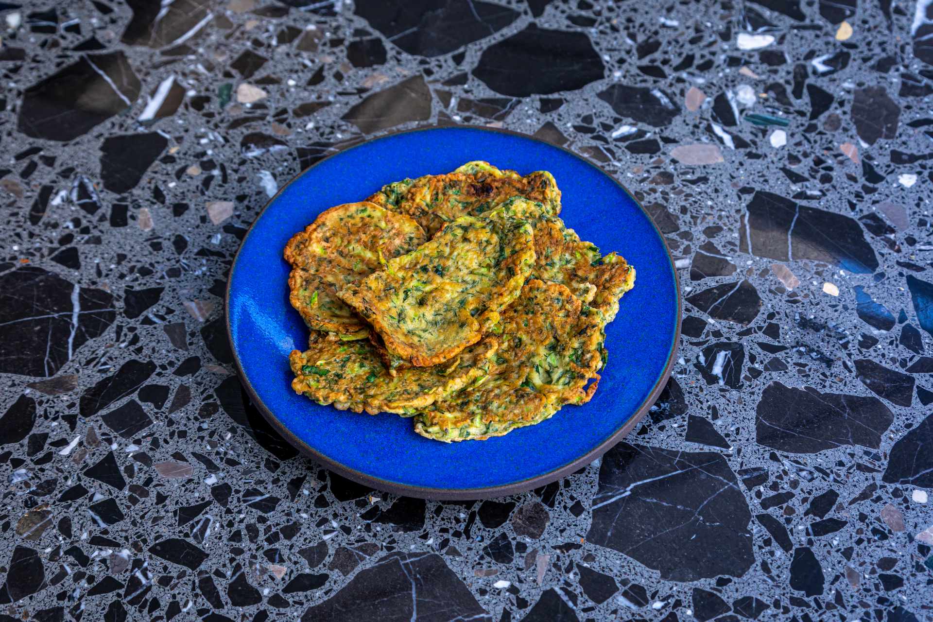 Bold Iranian Mixed Herb Frittata with Saffron and Dill