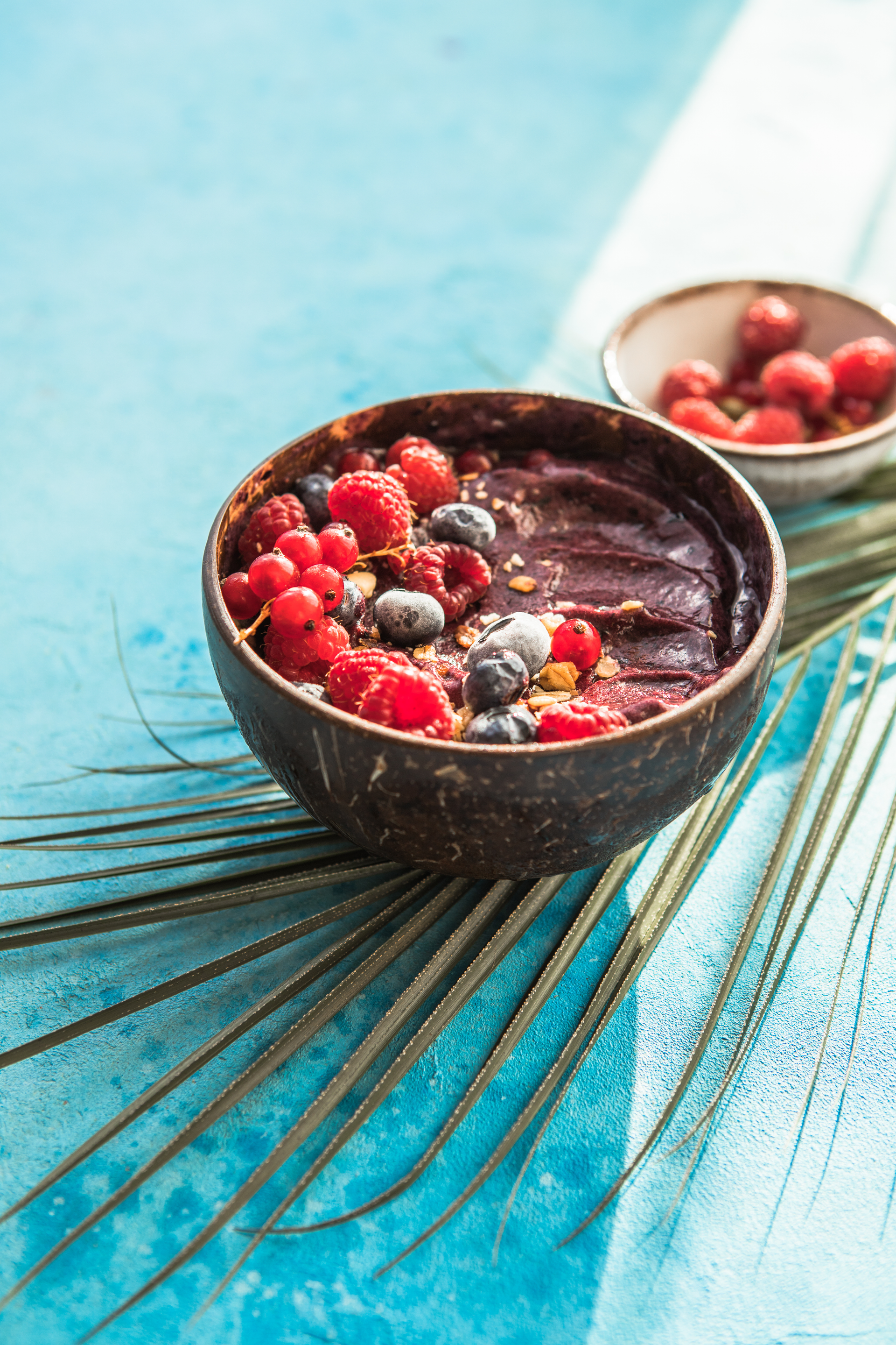 Brazilian Açaí Bowl with Granola and Fresh Fruit