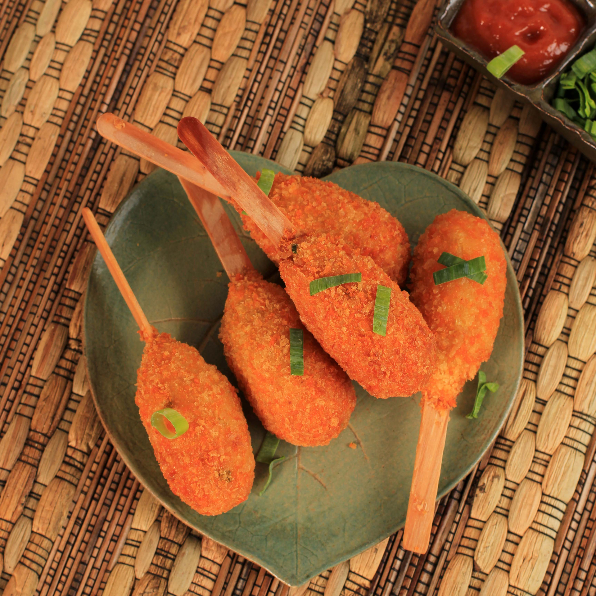 Brazilian Acarajé Fritters with Shrimp and Okra