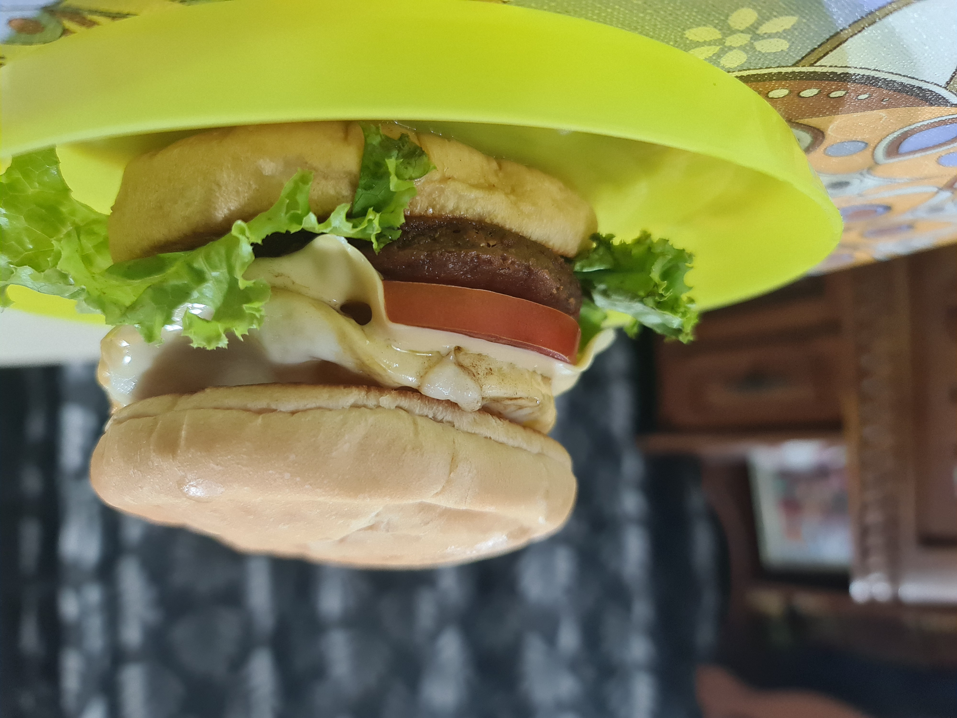 Brazilian Cheese Bread Sandwich with Mortadella and Herb Aioli