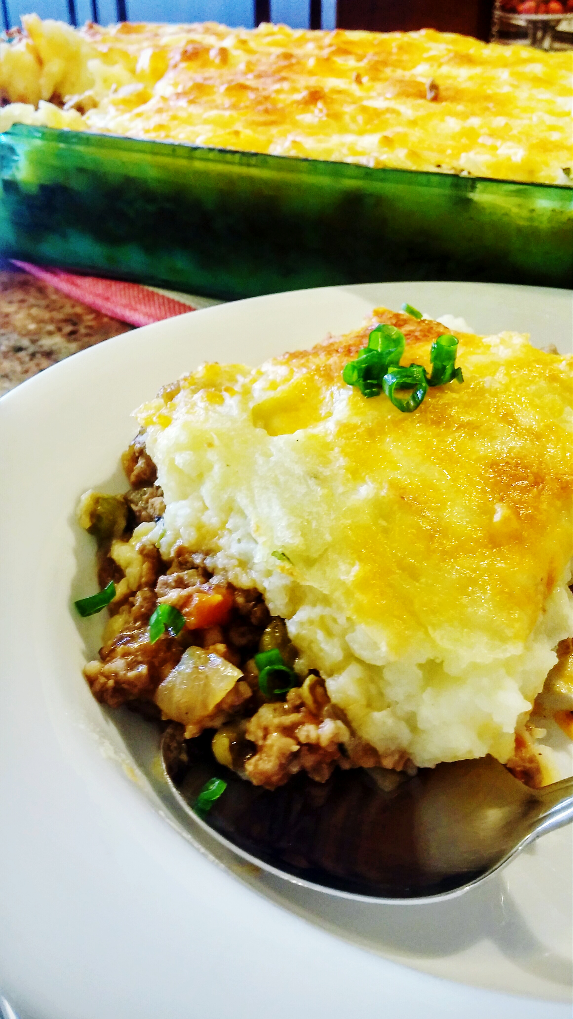 Brazilian Escondidinho de Carne with Creamy Cassava Purée