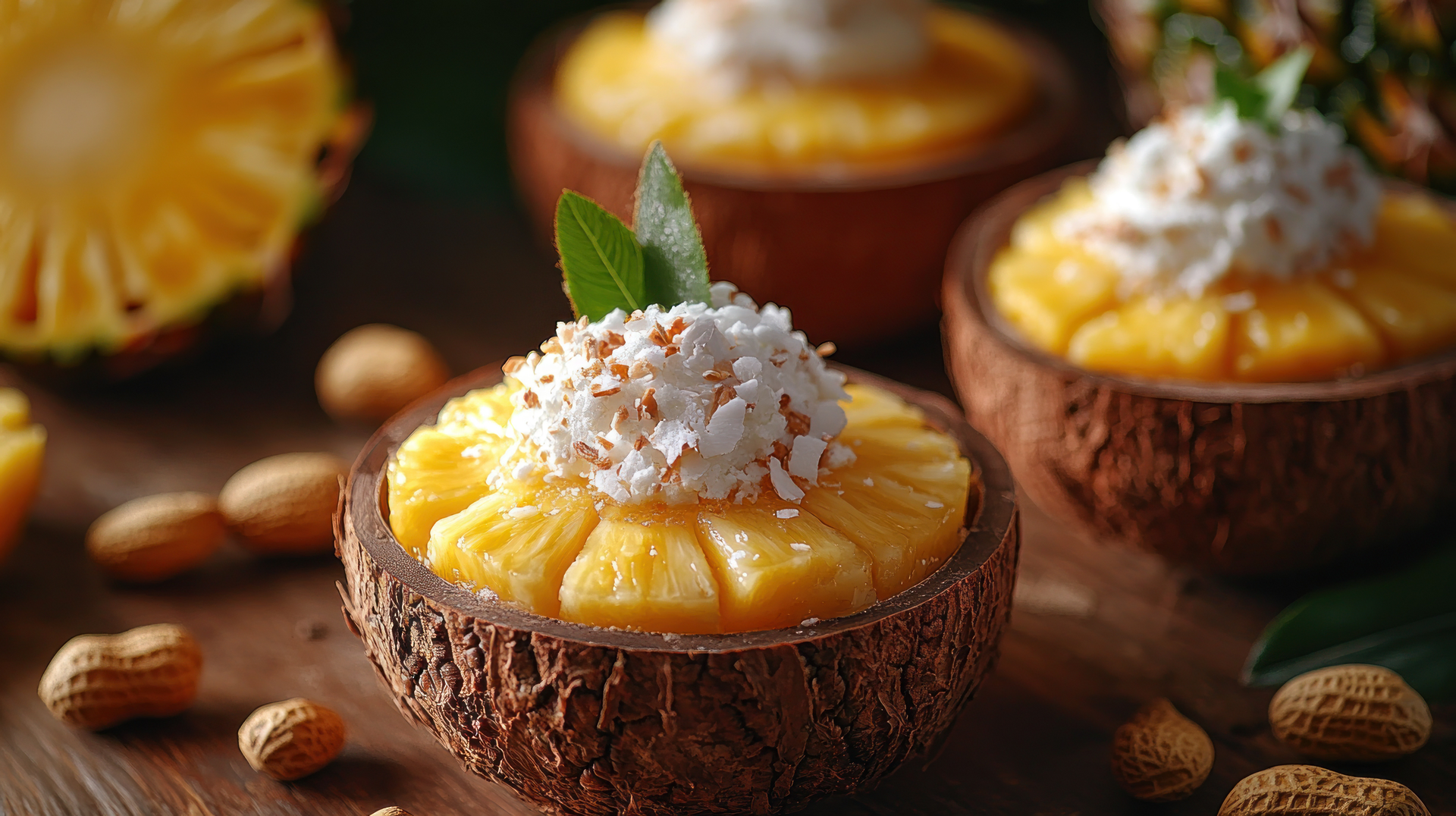 Brazilian Pineapple-Lime Torta with Coconut Whip