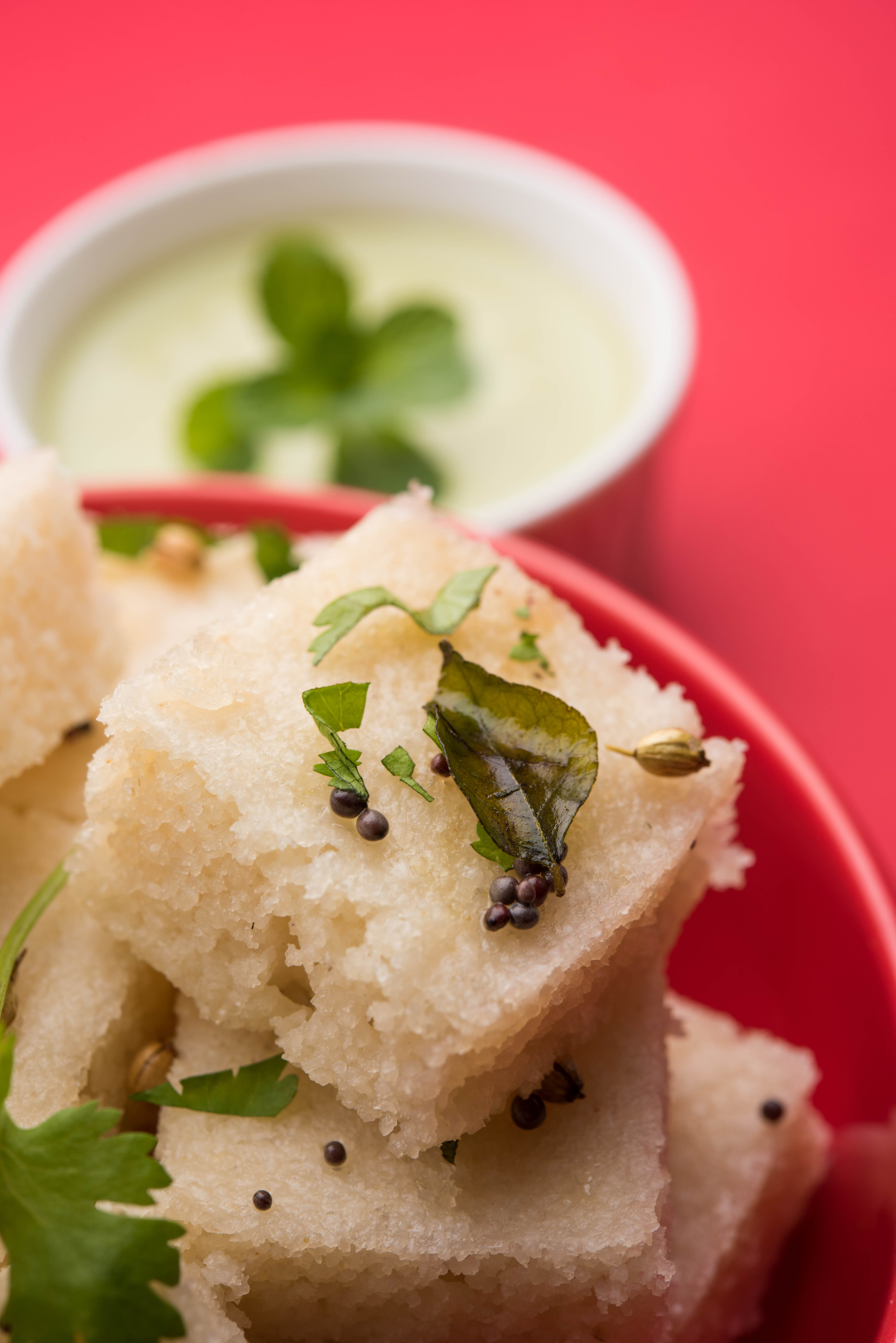 Bubbling Indian Fermented Rice Dosas with Spicy Tomato Chutney