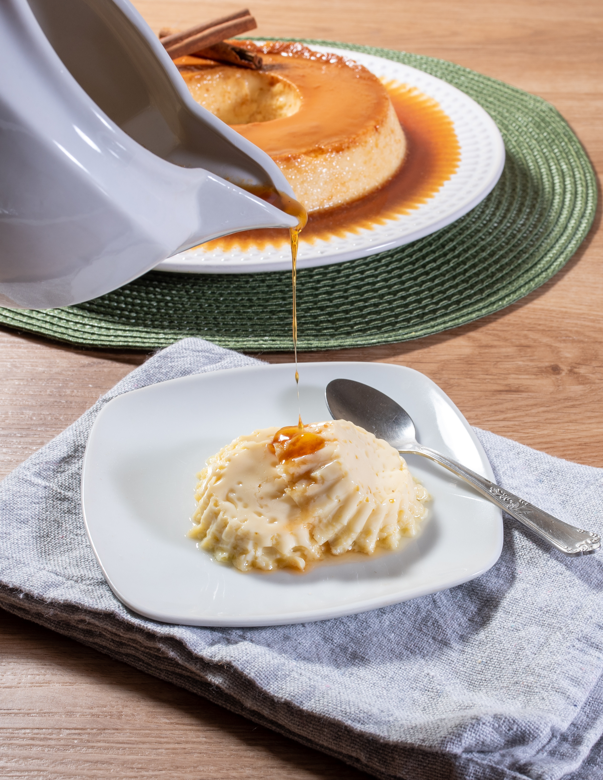 Buttery Brazilian Tapioca Pudding with Dulce de Leche