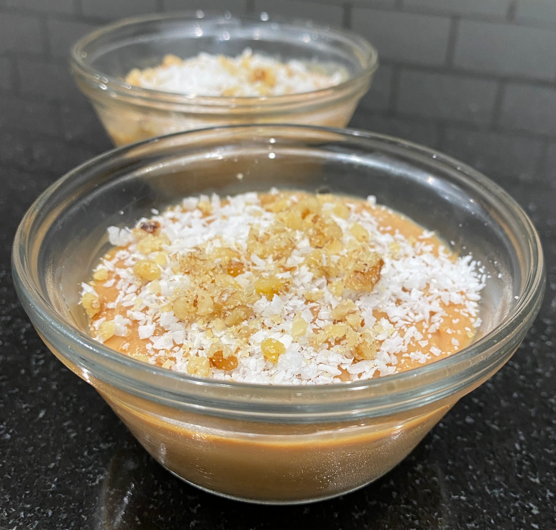 Buttery Brazilian Tapioca Pudding with Dulce de Leche