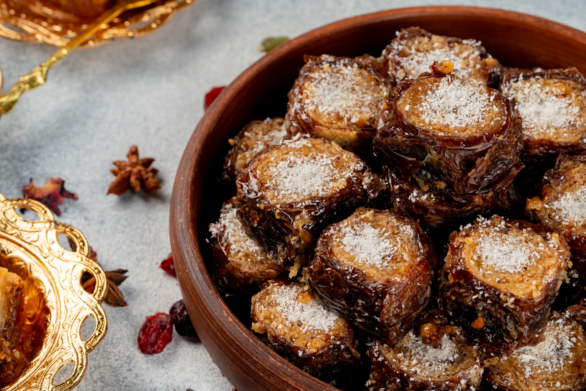 Caramelized Dutch Kruidnoten with Spiced Molasses