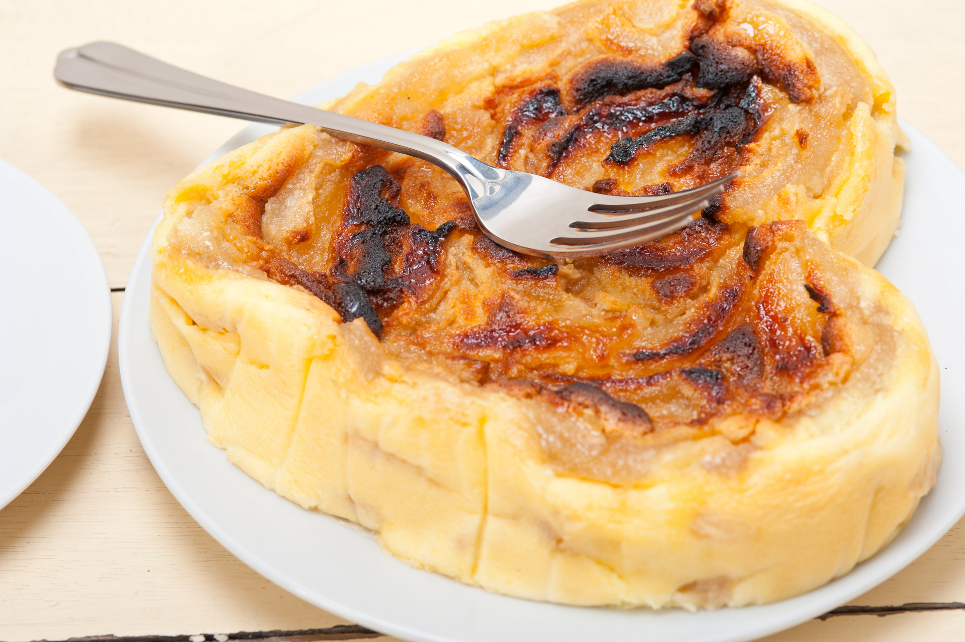 Caribbean Brown Sugar Plantain Tart with Cinnamon Whip