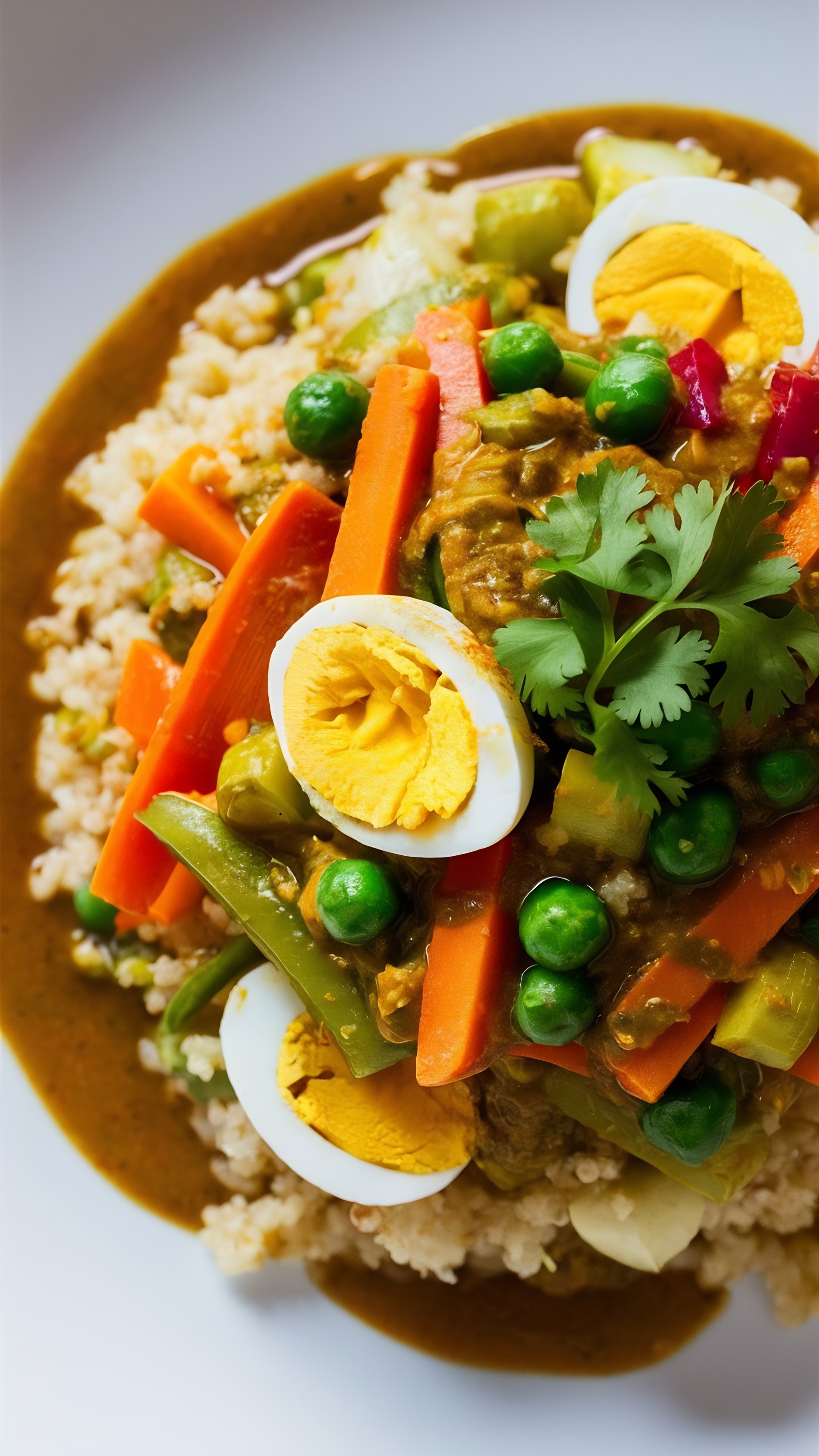 Caribbean Jerk Cauliflower Rice Bowl with Mango Salsa