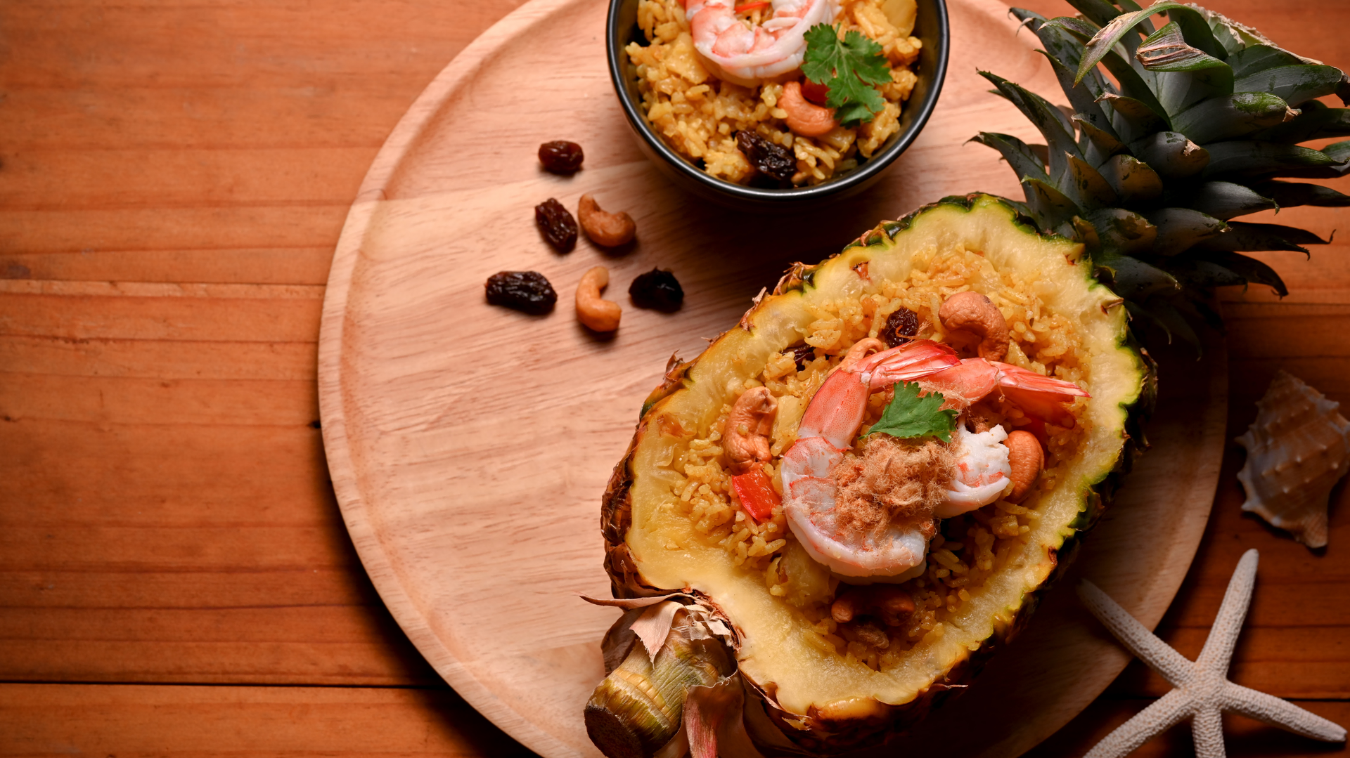 Caribbean Plantain Tostones with Coconut Shrimp Salsa