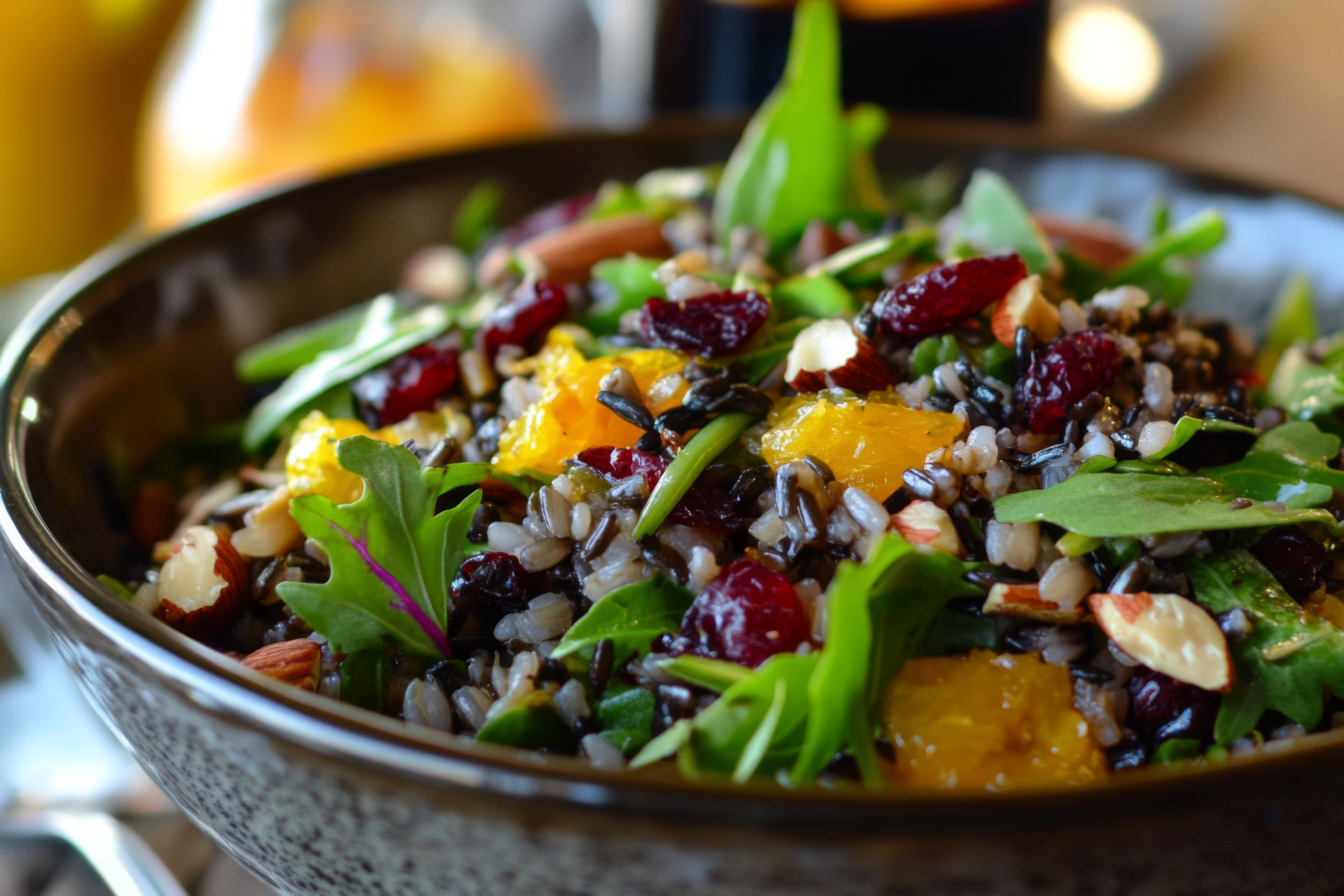 Caribbean Pumpkin and Black Bean Farro Salad with Lime Vinaigrette