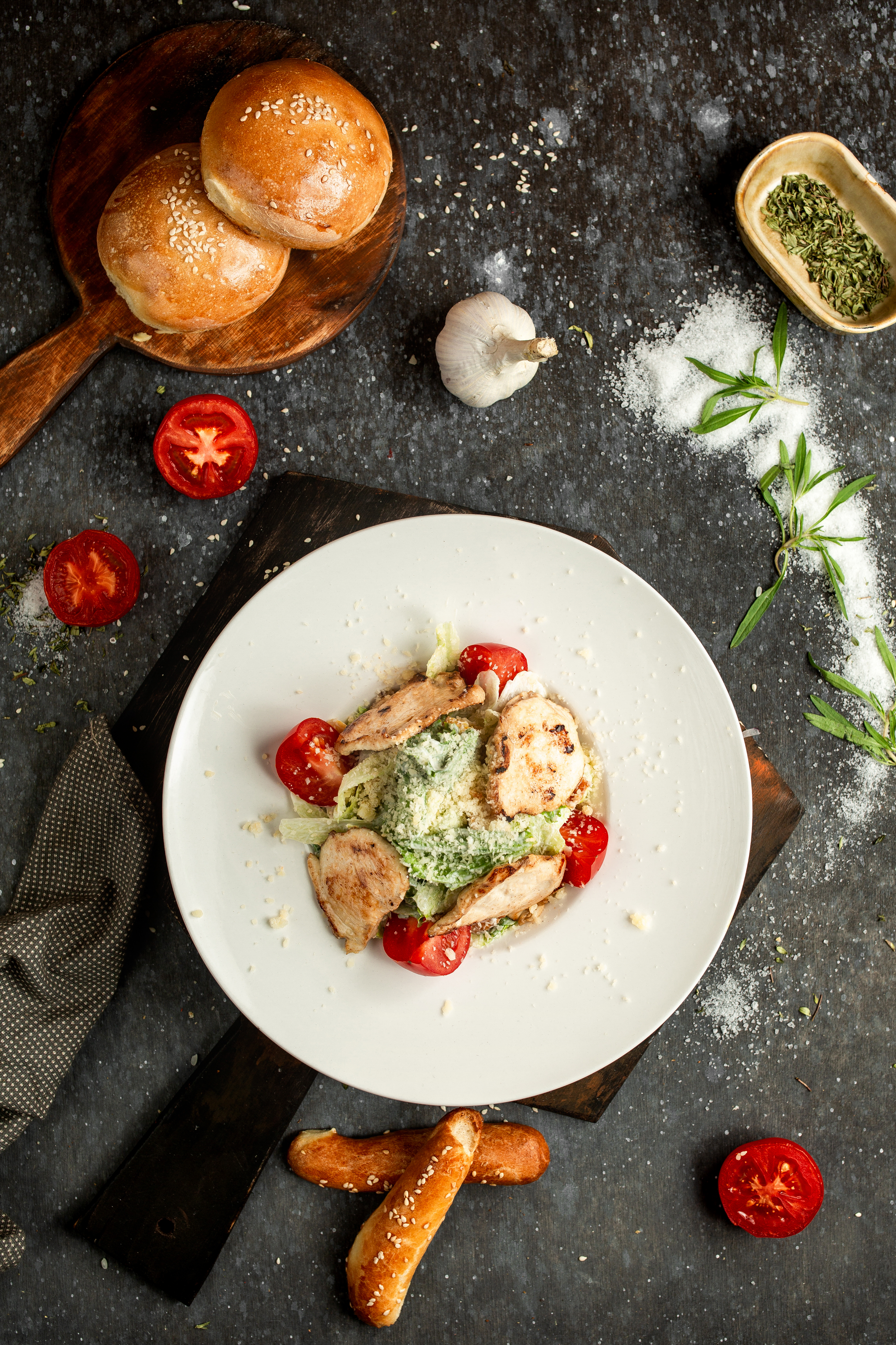 Chicken Florentine with Creamy Garlic Sauce
