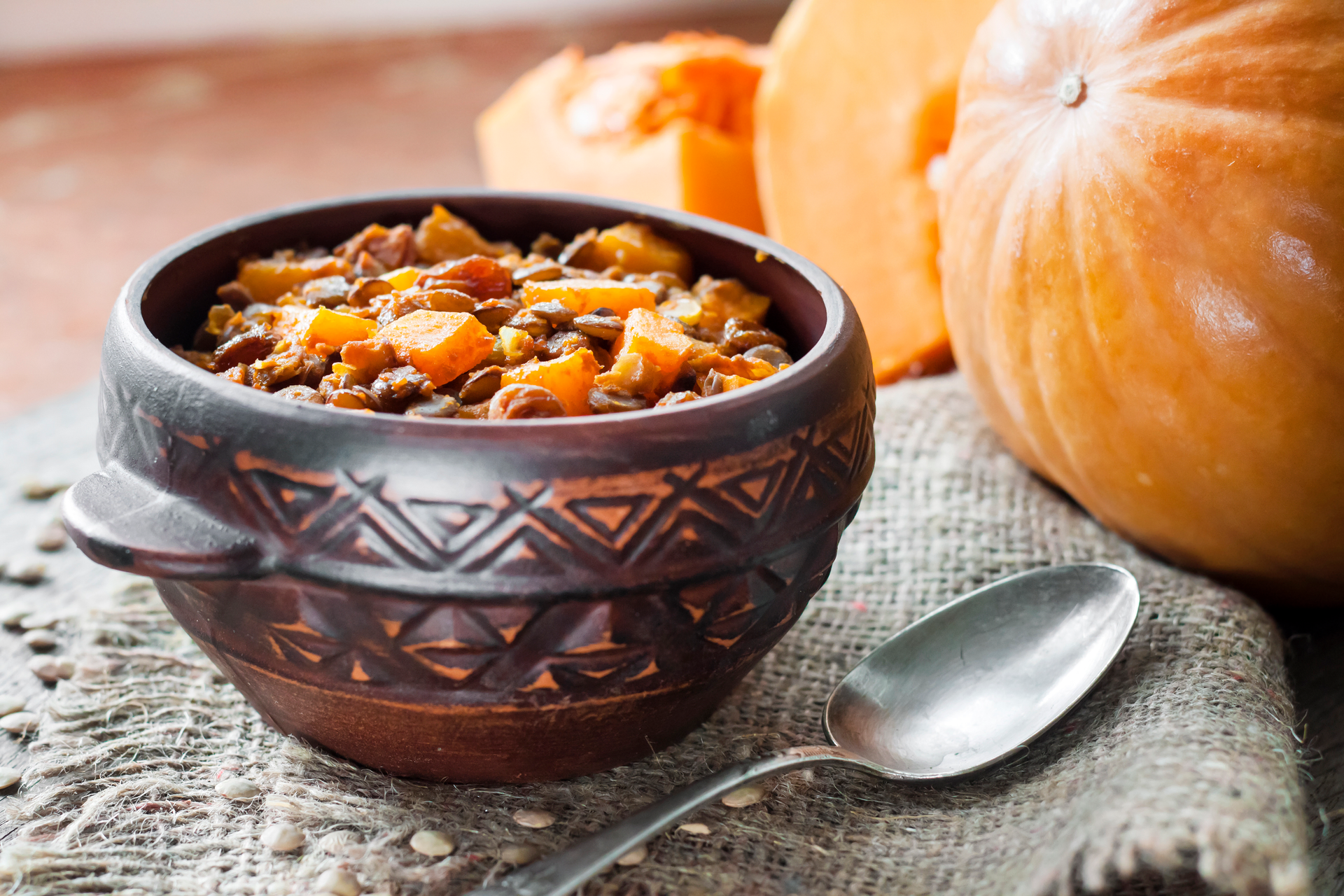 Chilean Charquicán with Beef and Pumpkin