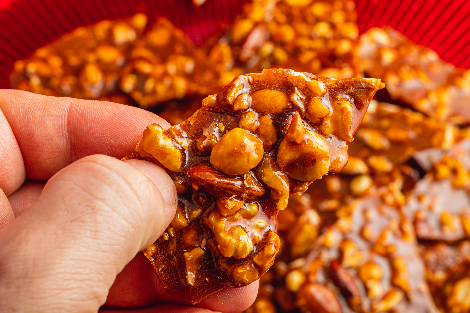 Chinese Osmanthus Peanuts with Sweet-Sour Glaze