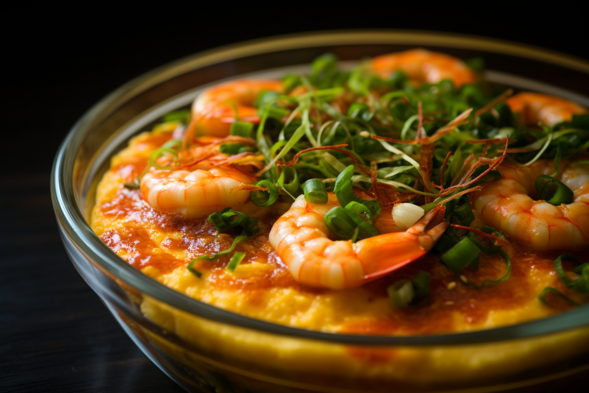 Citrus-Infused Spanish Gazpacho with Grilled Prawns