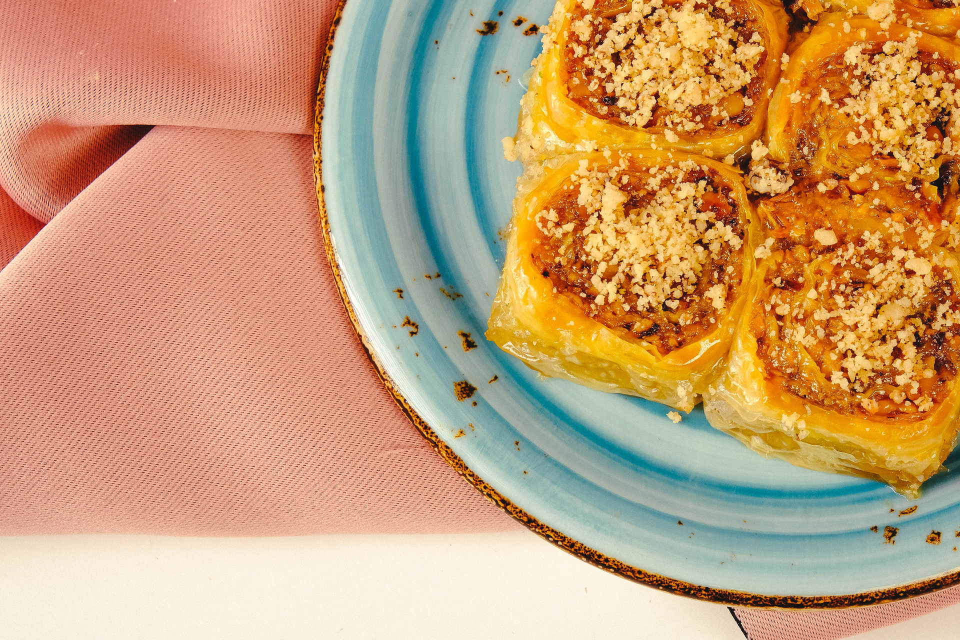 Citrus-Spiced Egyptian Lemon Baklava with Almond Infusion