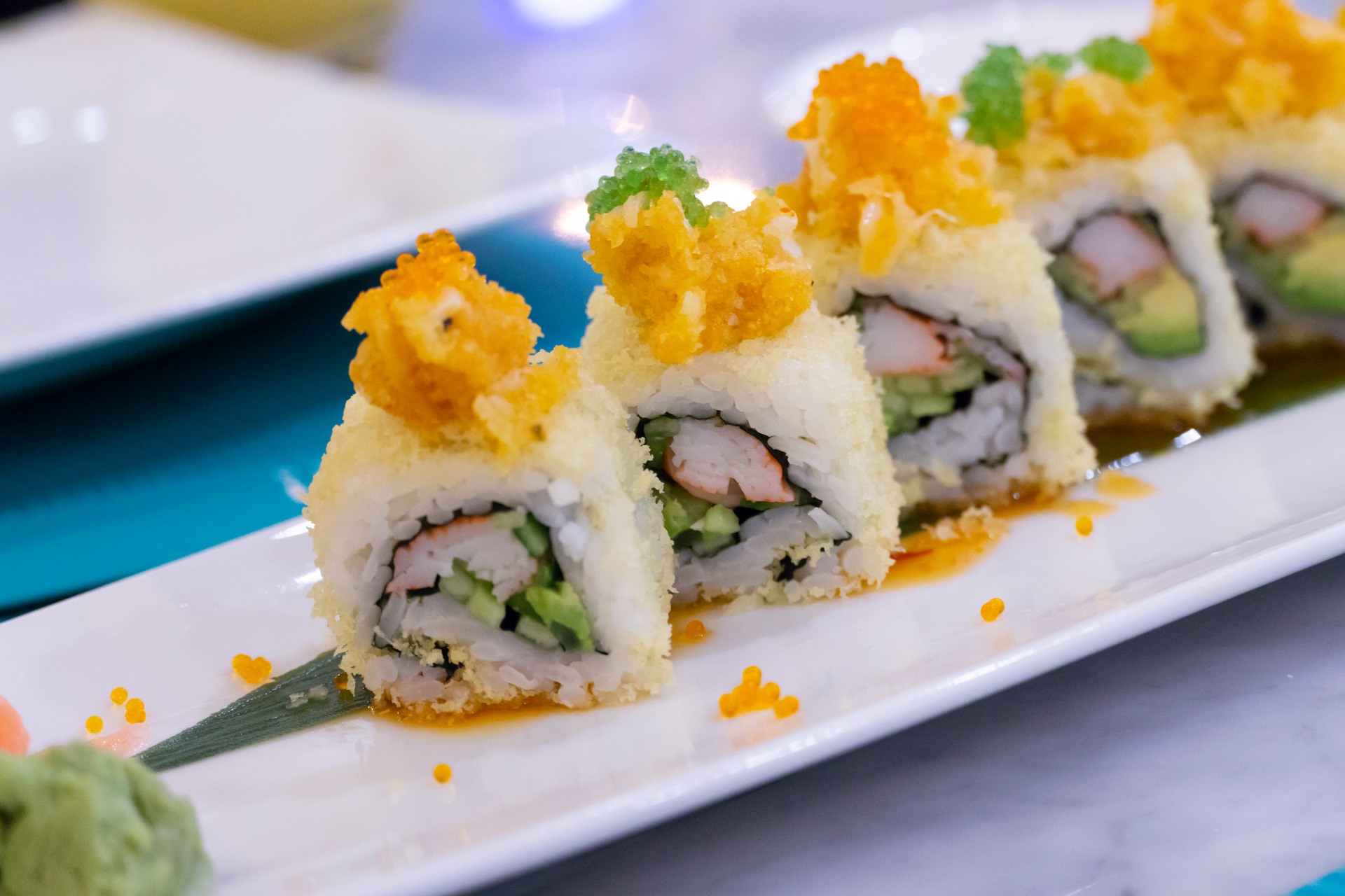 Citrusy Peruvian Acevichado Sushi with Tiger’s Milk