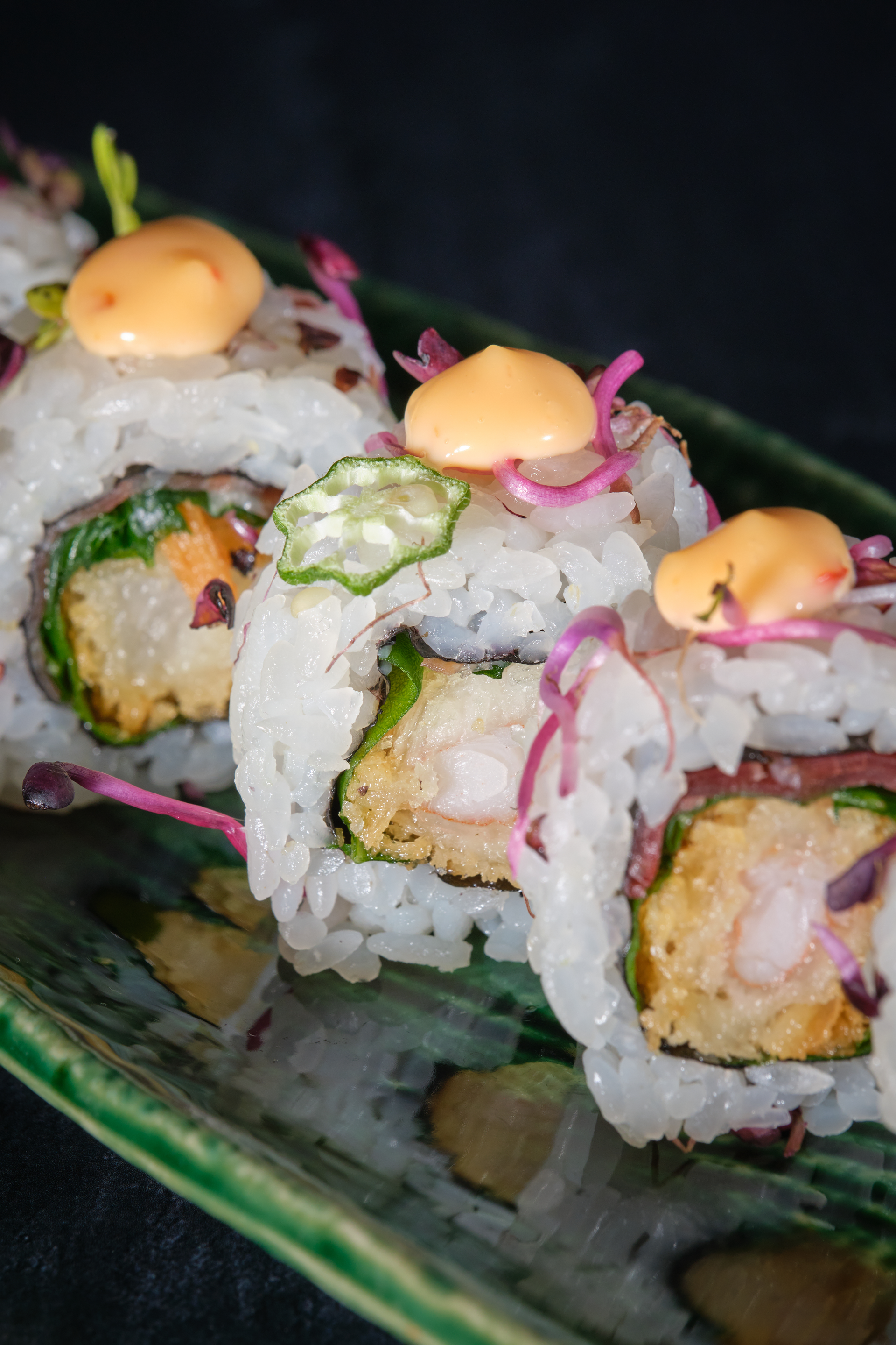 Citrusy Peruvian Acevichado Sushi with Tiger’s Milk