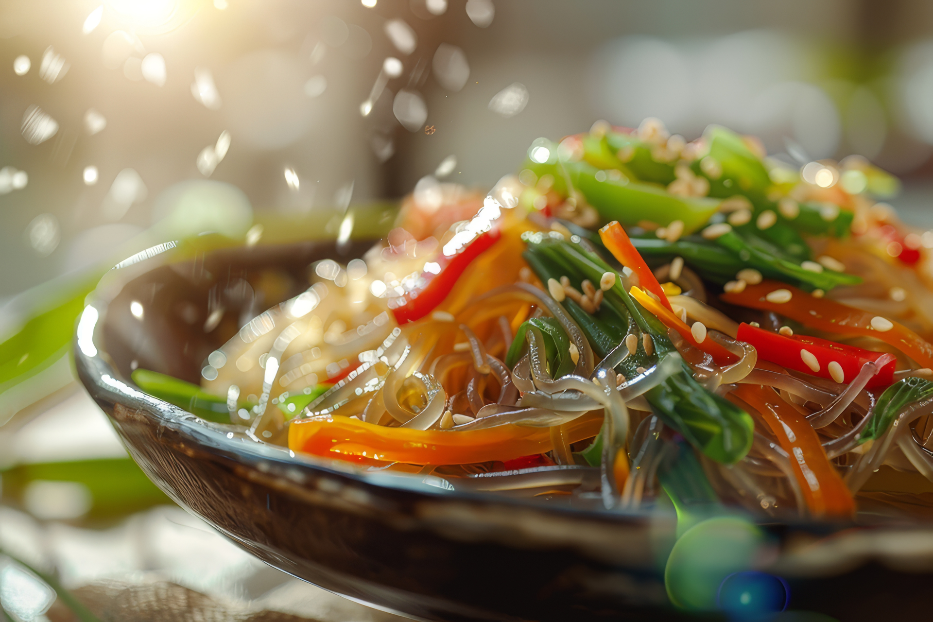 Citrus-Zest Vietnamese Vermicelli Salad with Peanuts and Fresh Herbs
