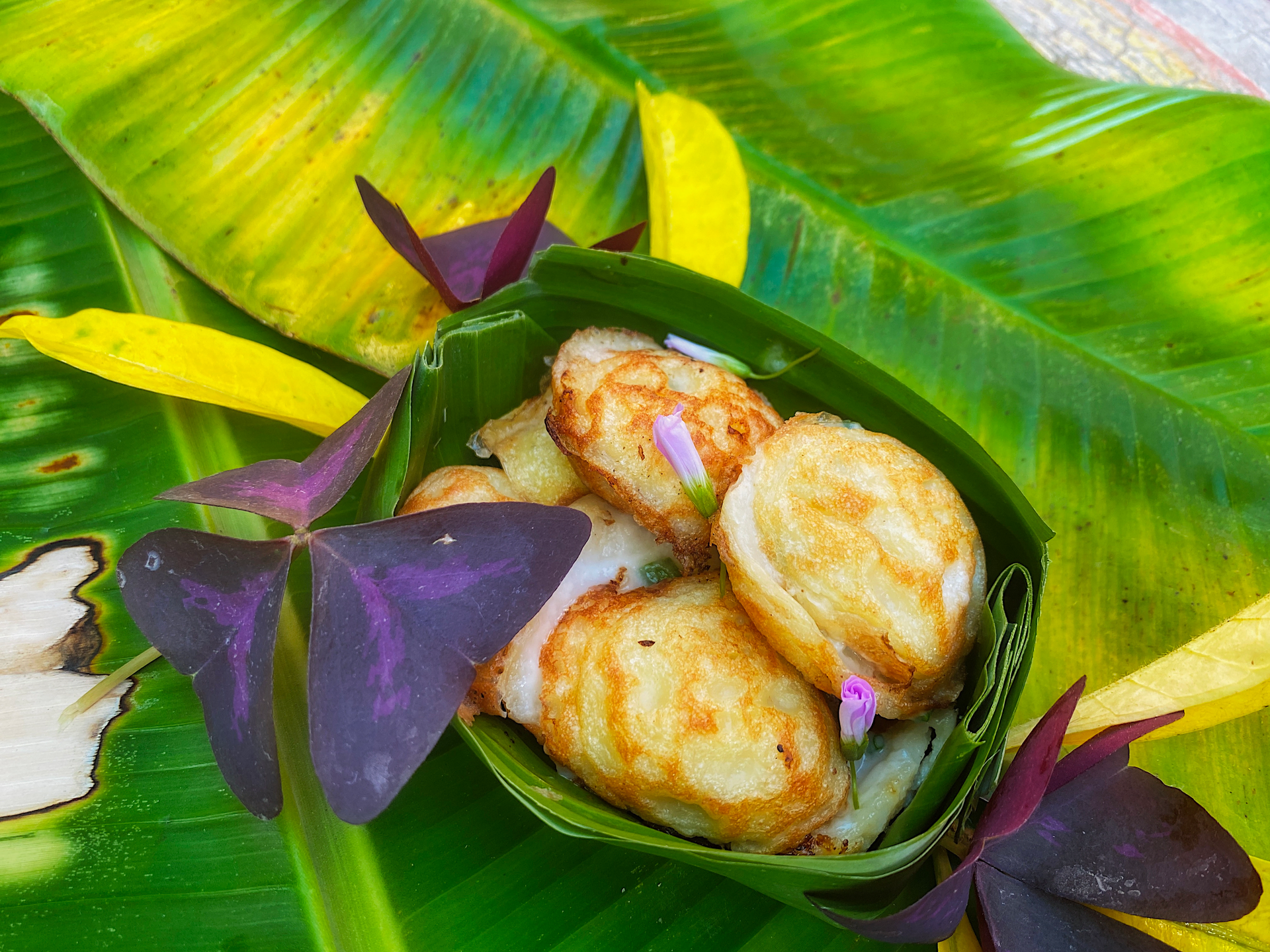 Coconut-Laden Samoan Palusami with Taro Leaves and Citrus