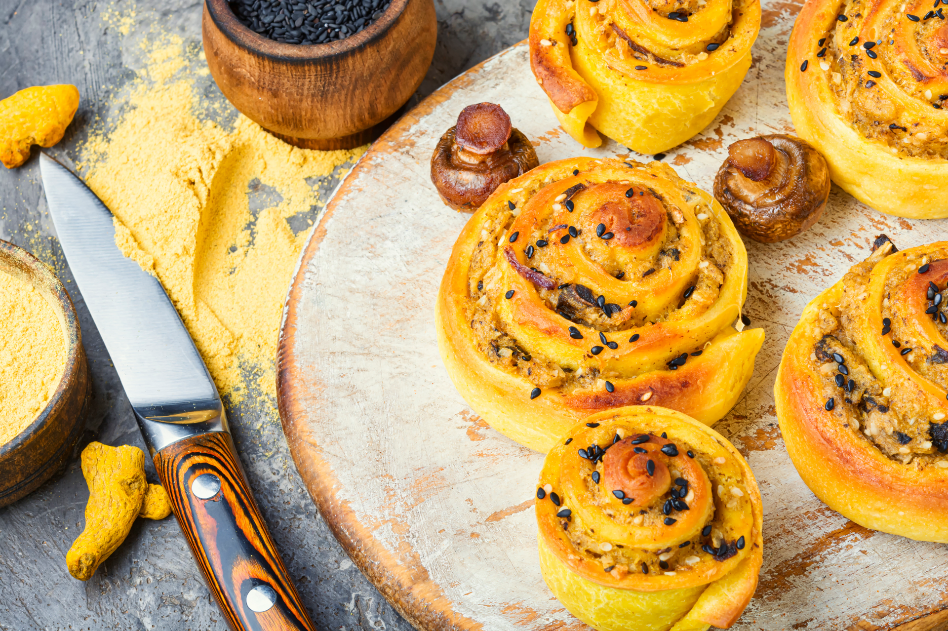 Cornish Saffron Buns with Currants and Spices