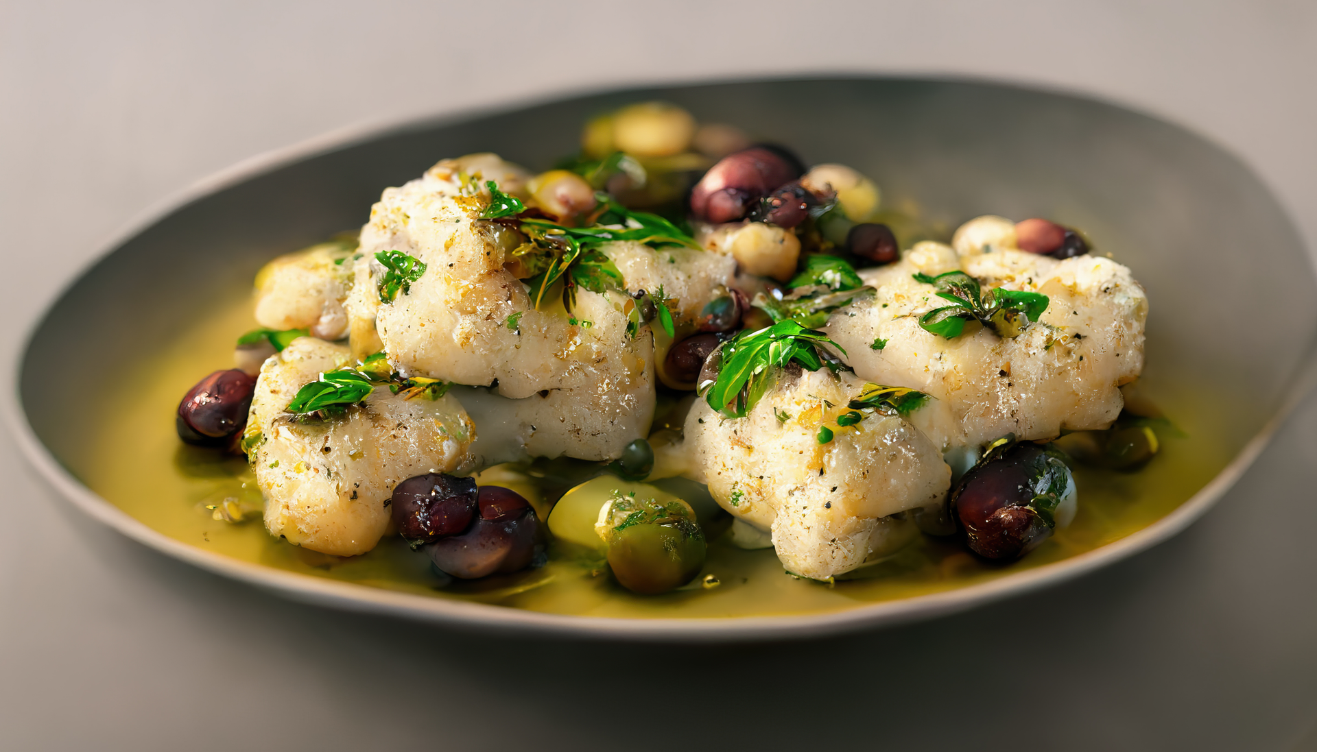 Creamy Brazilian Bacalhau à Gomes de Sá with Potato and Black Olives