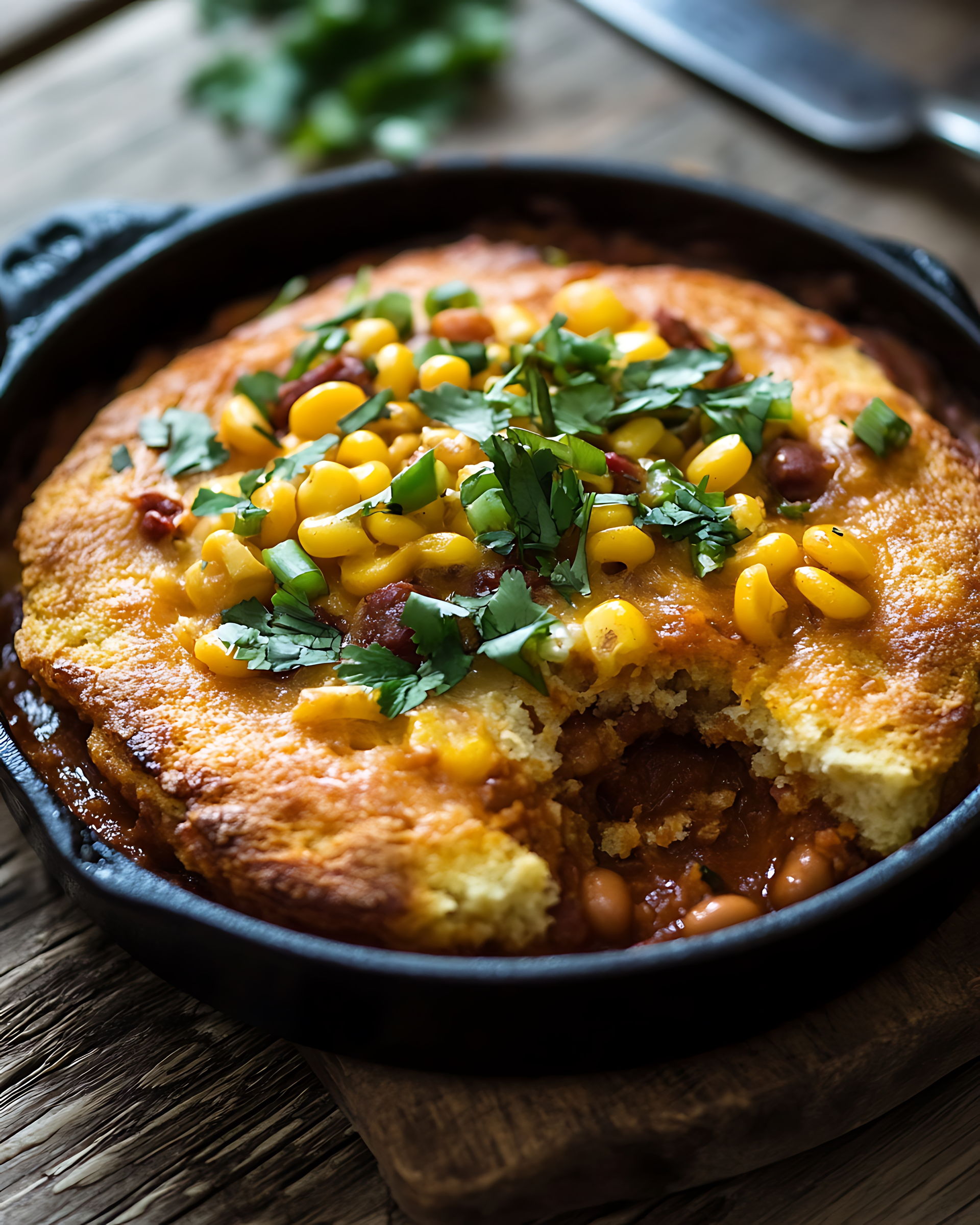 Creamy Chilean Pastel de Choclo with Sweet Corn and Basil