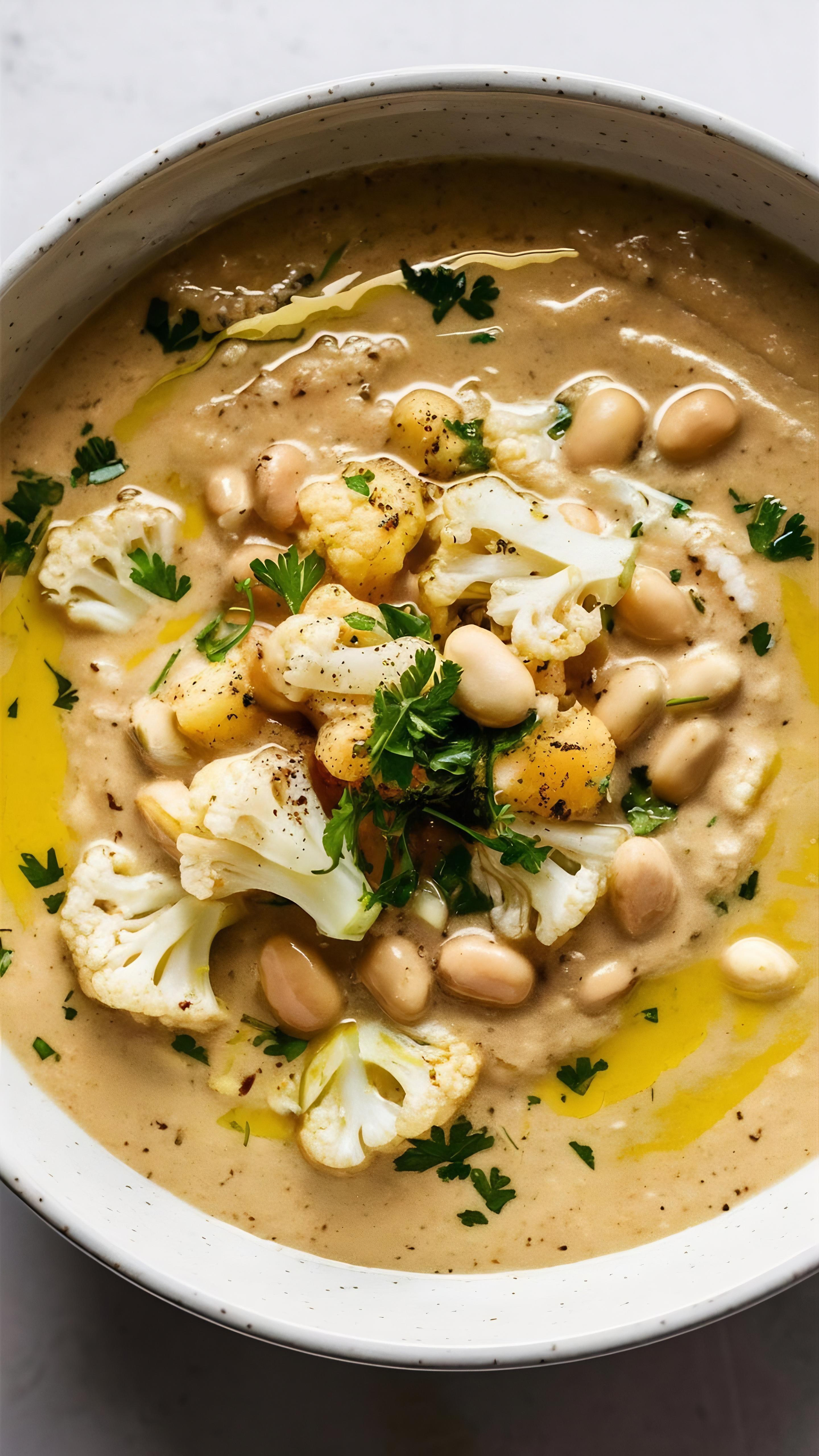 Creamy Egyptian Besara with Fava Beans and Olive Oil