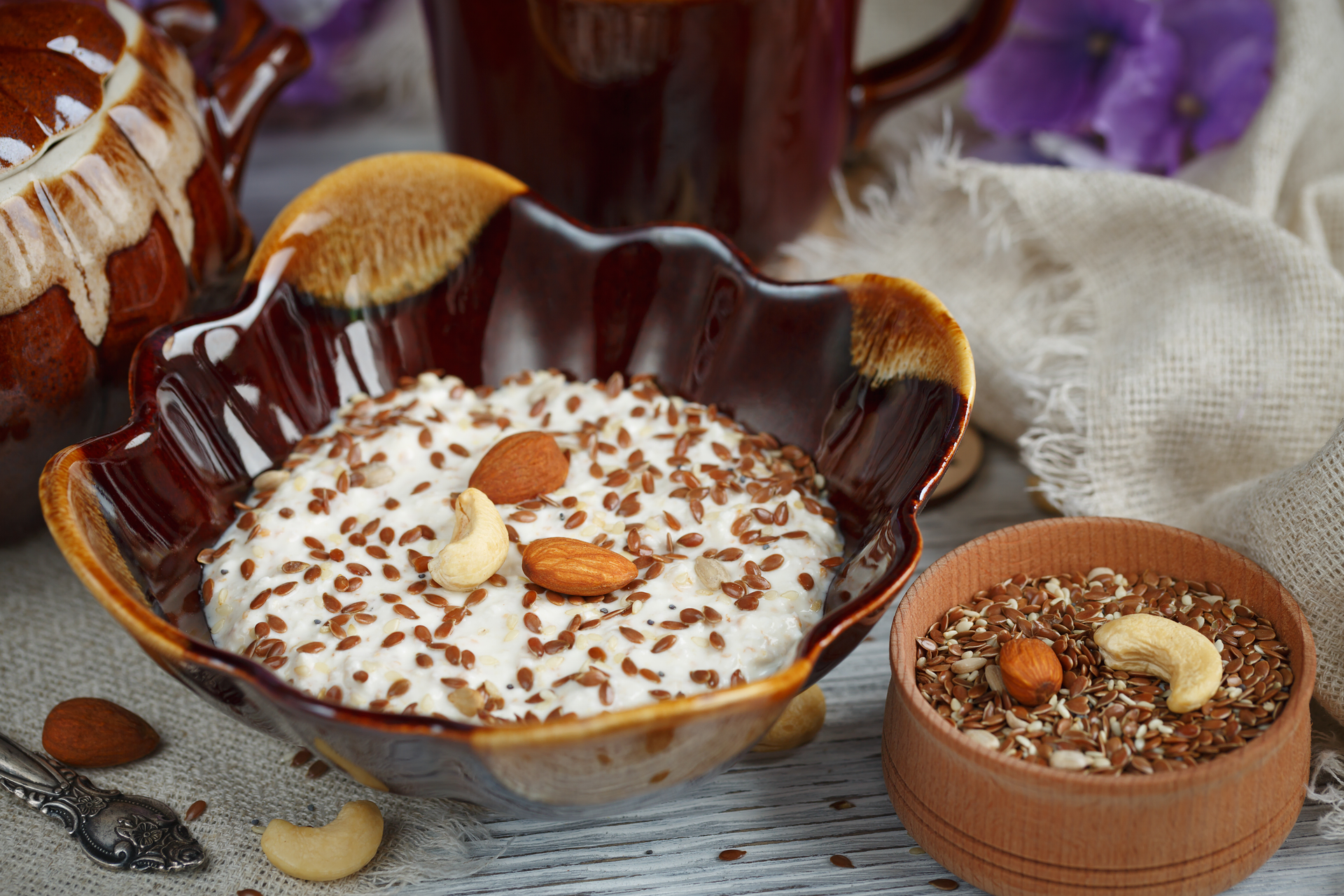 Creamy Egyptian Om Ali Pudding with Cardamom and Almonds