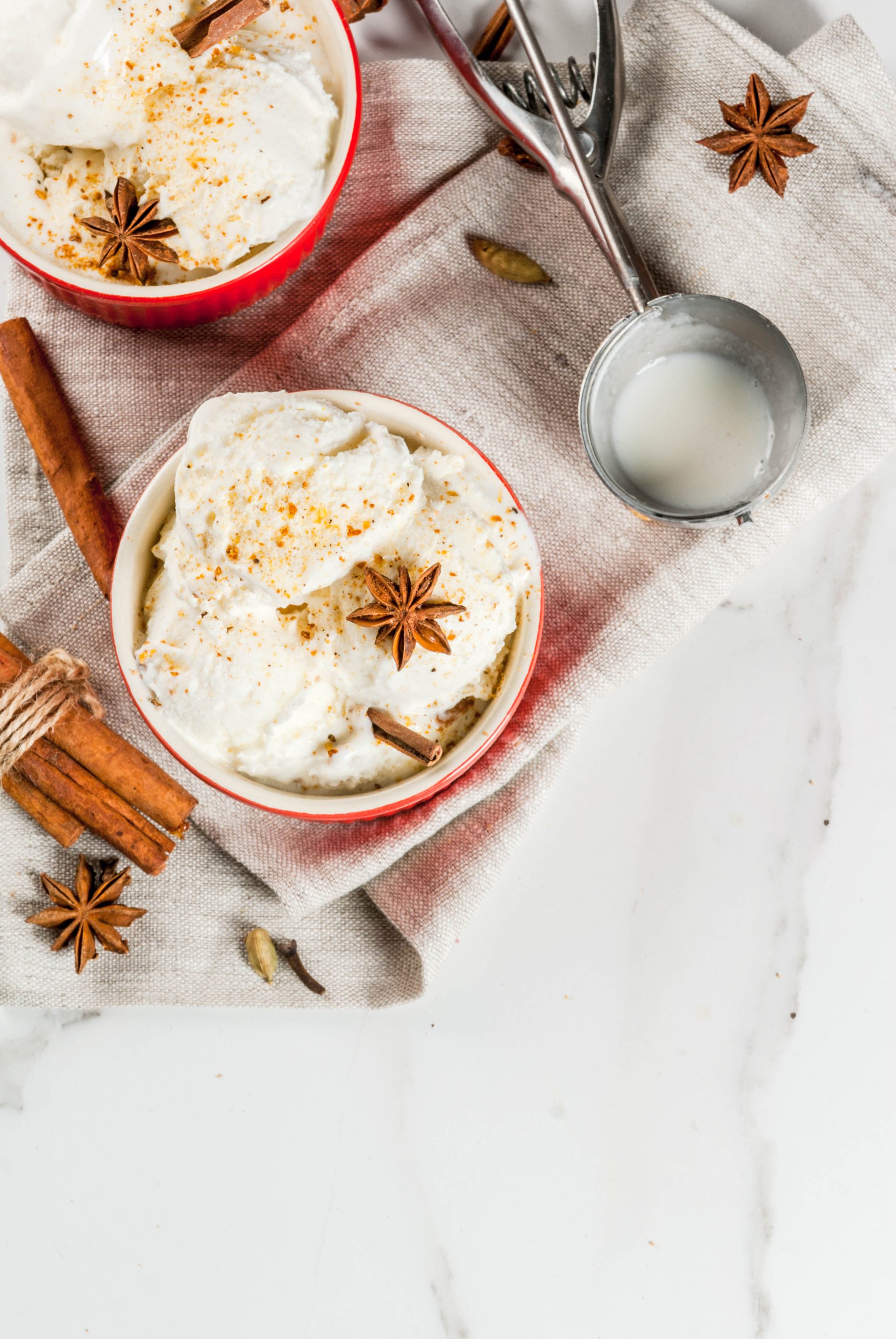 Creamy Egyptian Roz Bel Laban with Cinnamon