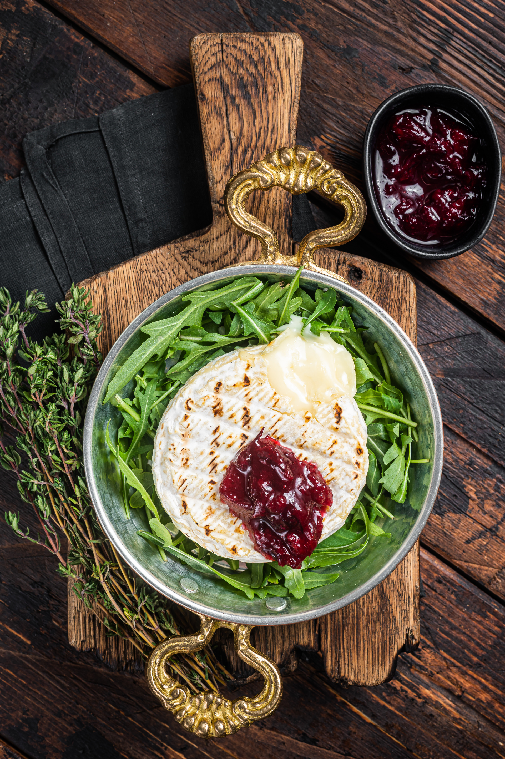 Creamy Finnish Leipäjuusto with Cloudberry Jam