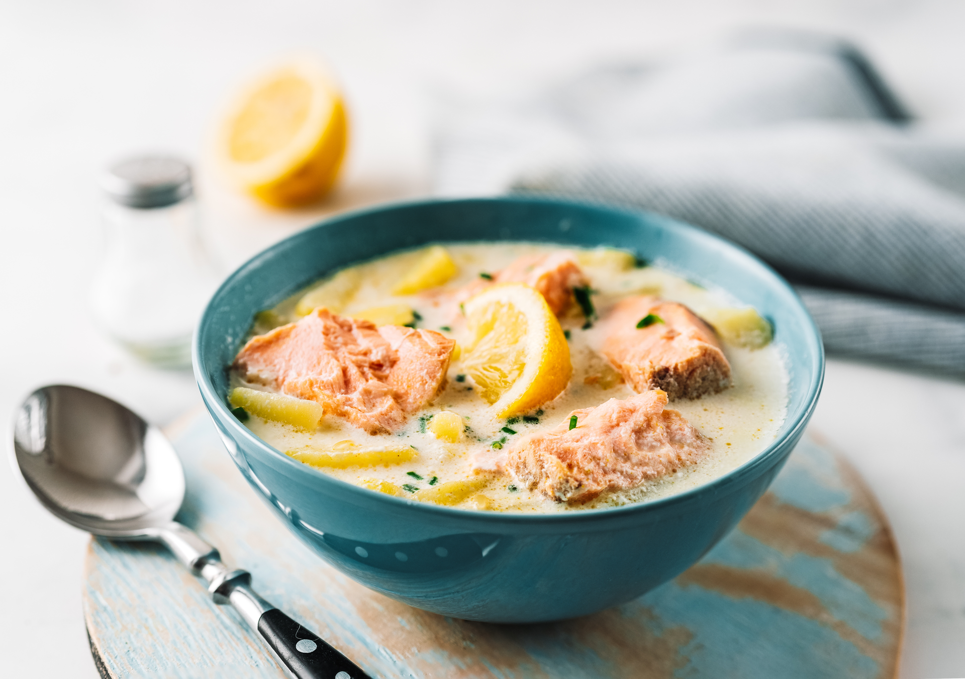 Creamy Finnish Salmon Soup